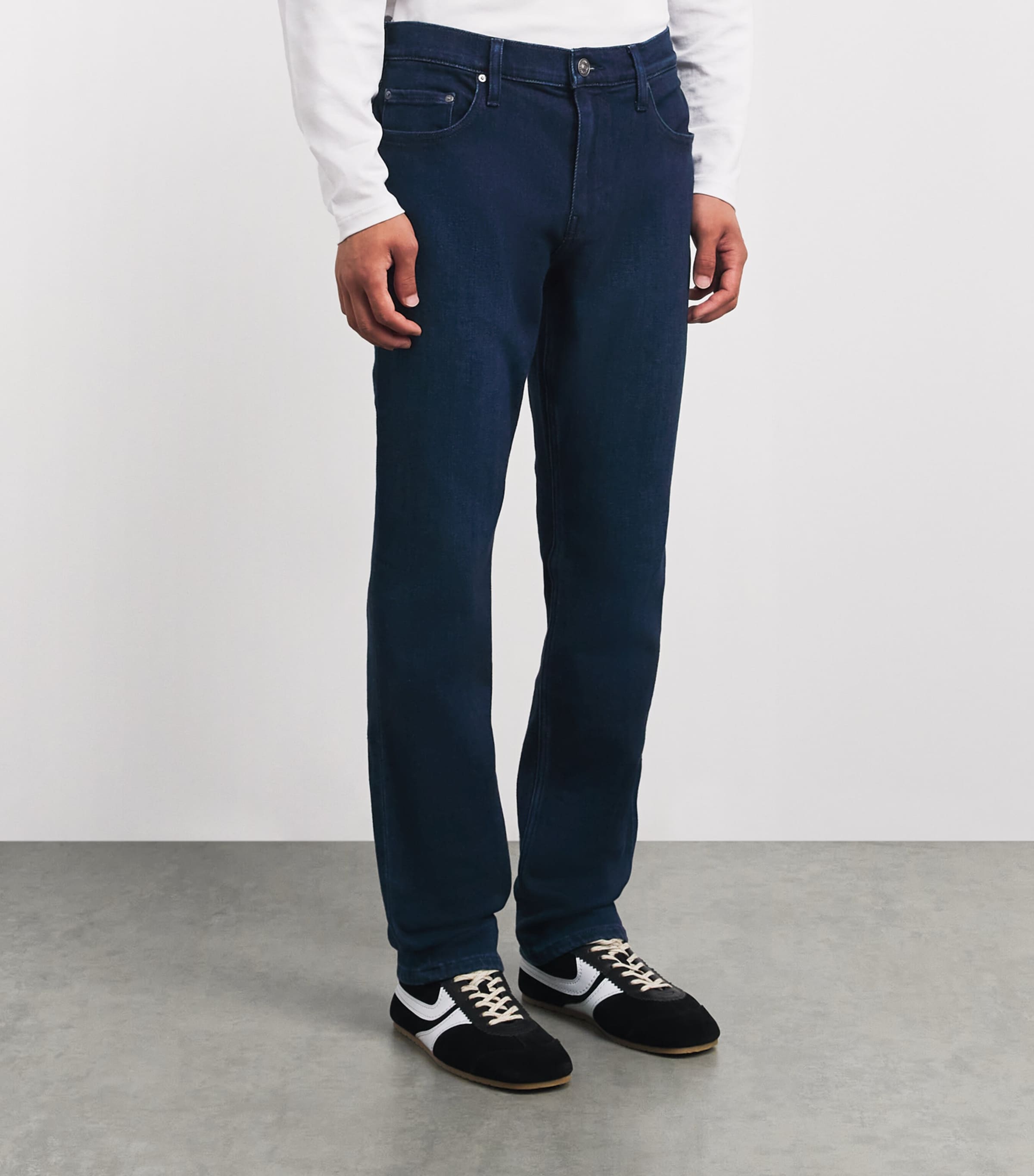 PAIGE Mens Federal Slim Jeans Pembry Image 4