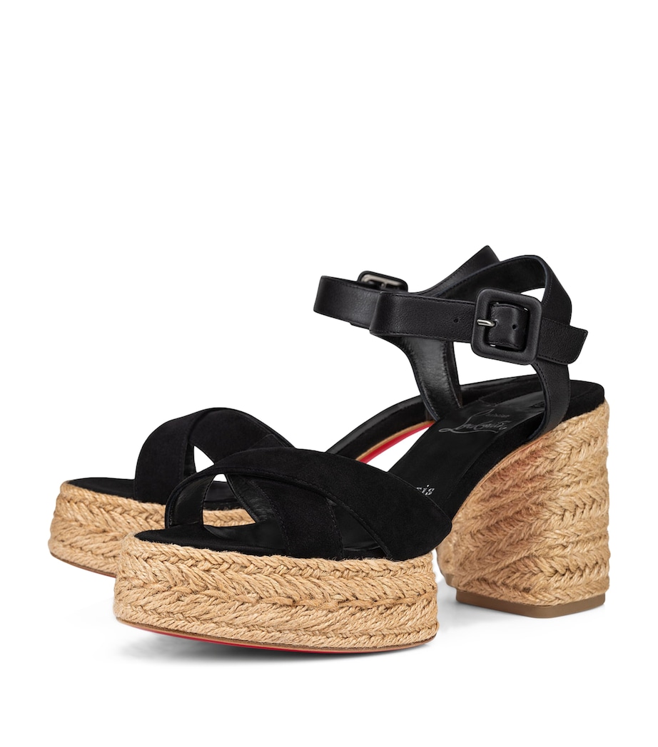 Calakala Suede Espadrille Sandals 70 B439 Image 3
