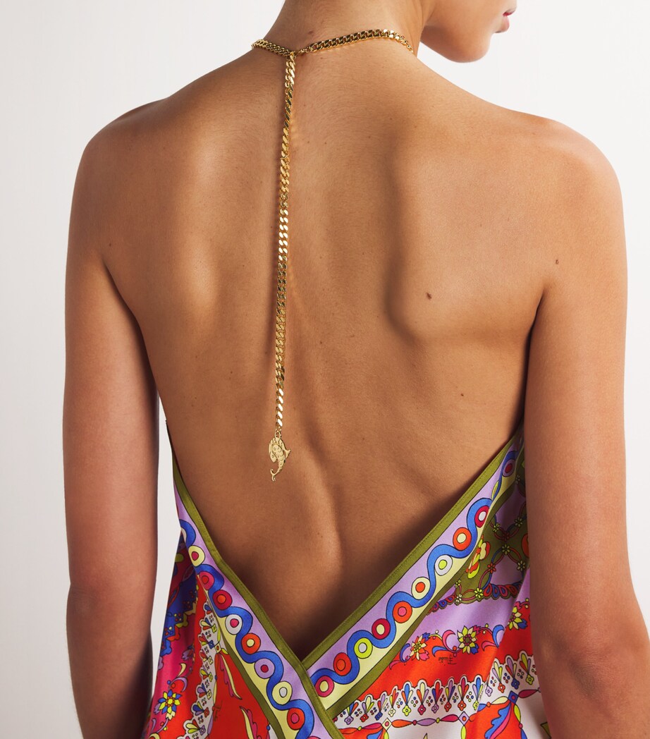 Festa Print Midi Dress 037 MULTICOLOR Image 4