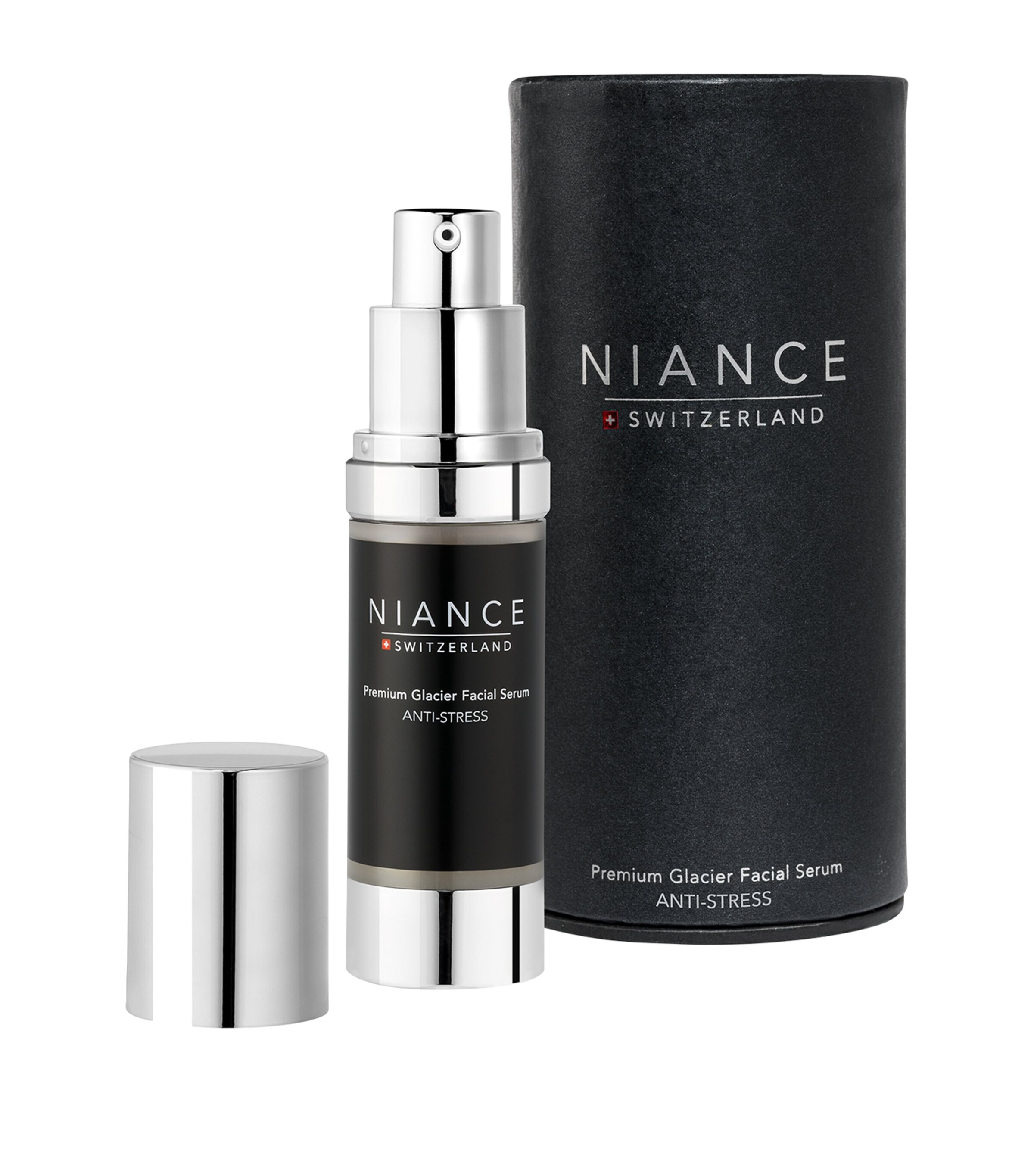 NIANCE SWITZERLAND Premium Glacier Facial Serum ANTI-STRESS (30ml) Image 3