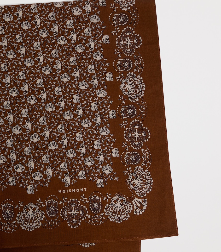 Cotton Moismont Scarf CARAMEL Image 2