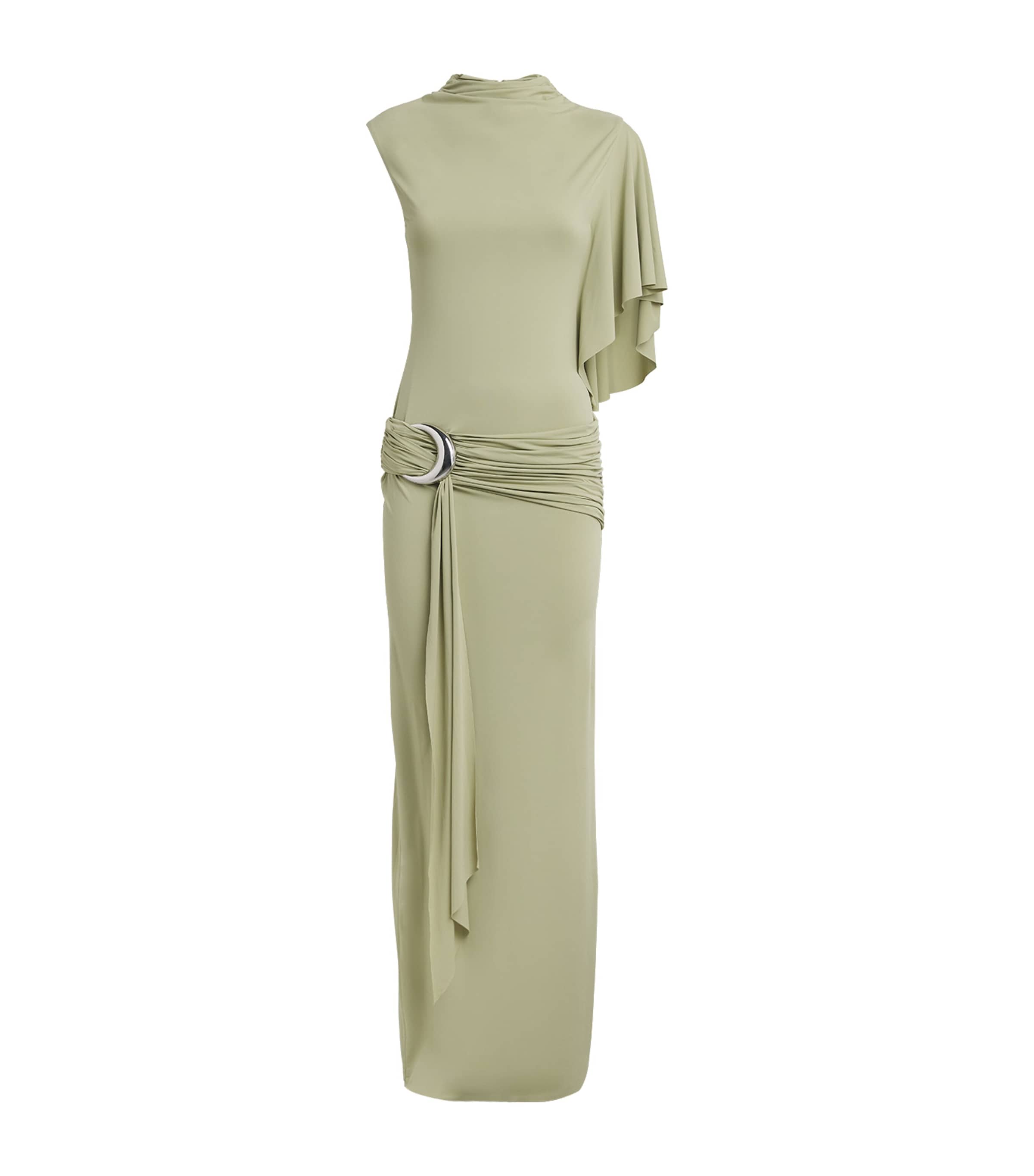 De La Vali Womens Titan Maxi Dress Mint Green Image 1
