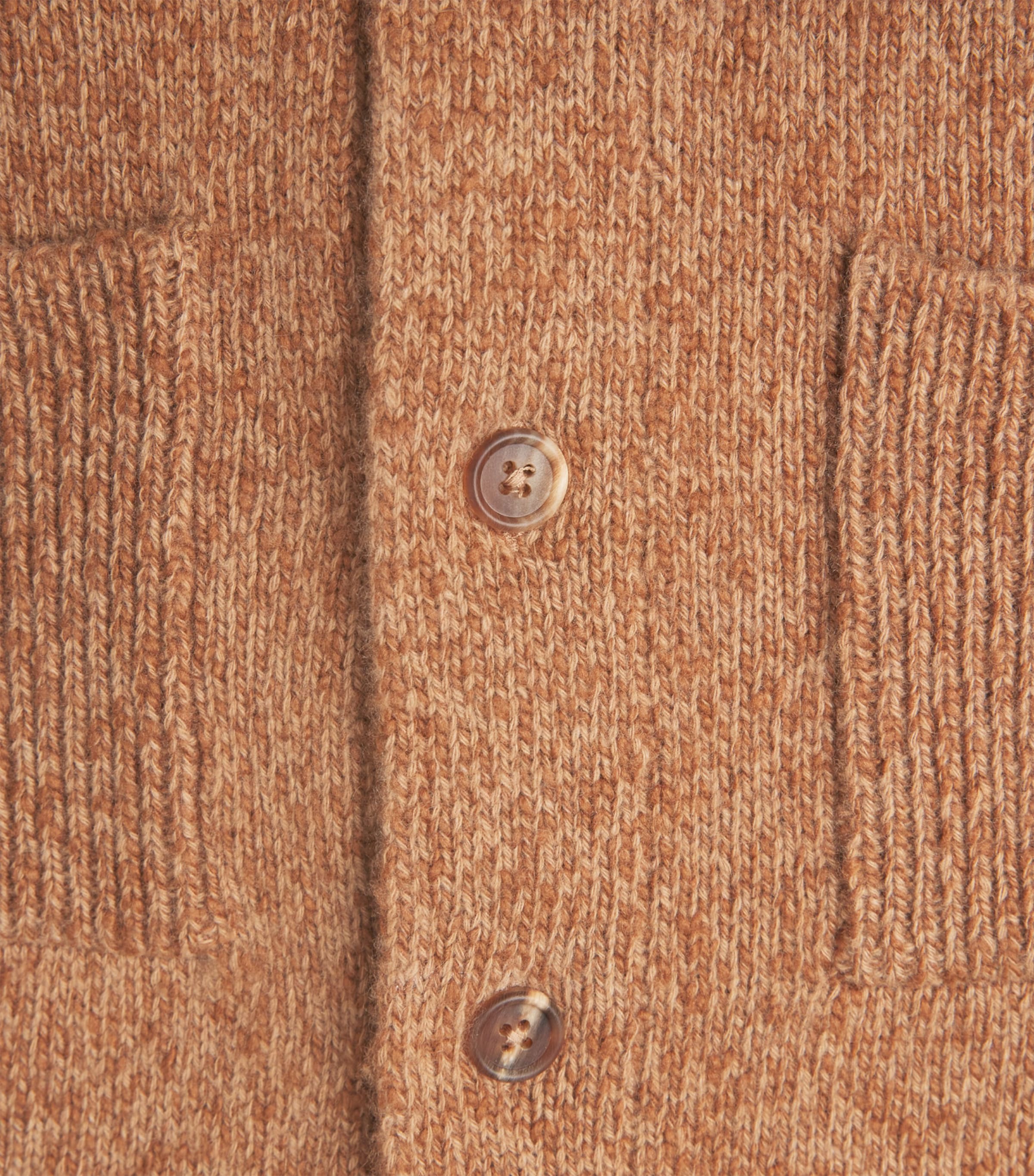 Fioroni Cashmere Mens Cashmere-Silk Mock-Neck Cardigan Image 6