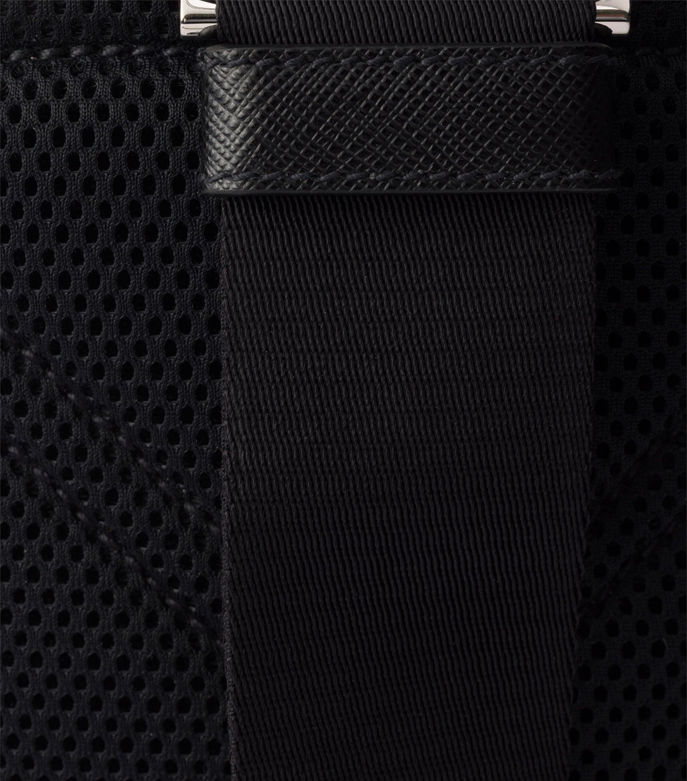 Re-Nylon and Saffiano Leather Backpack F0414 Image 5