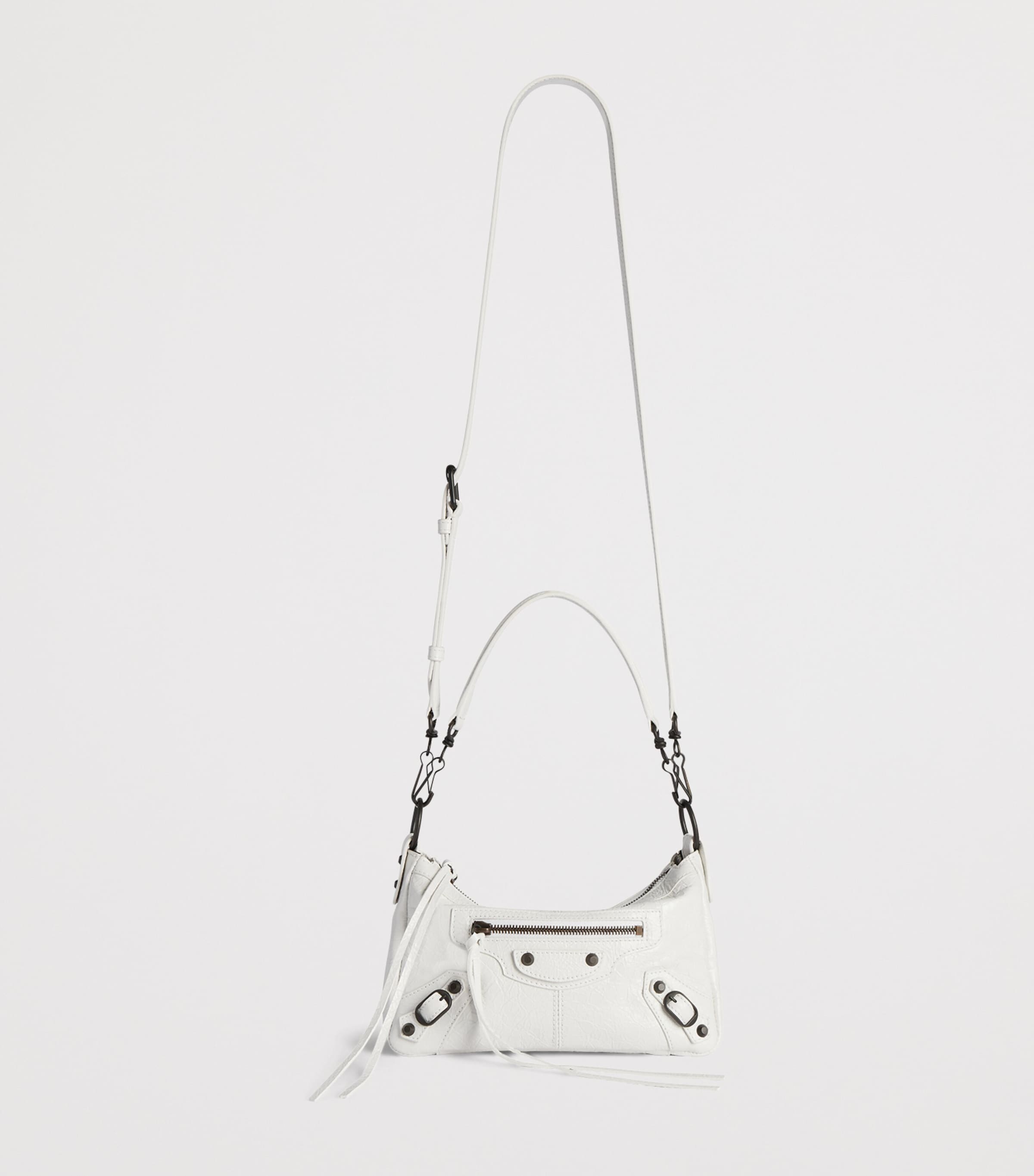 Balenciaga Mini Lambskin Le City Moto Shoulder Bag Image 2