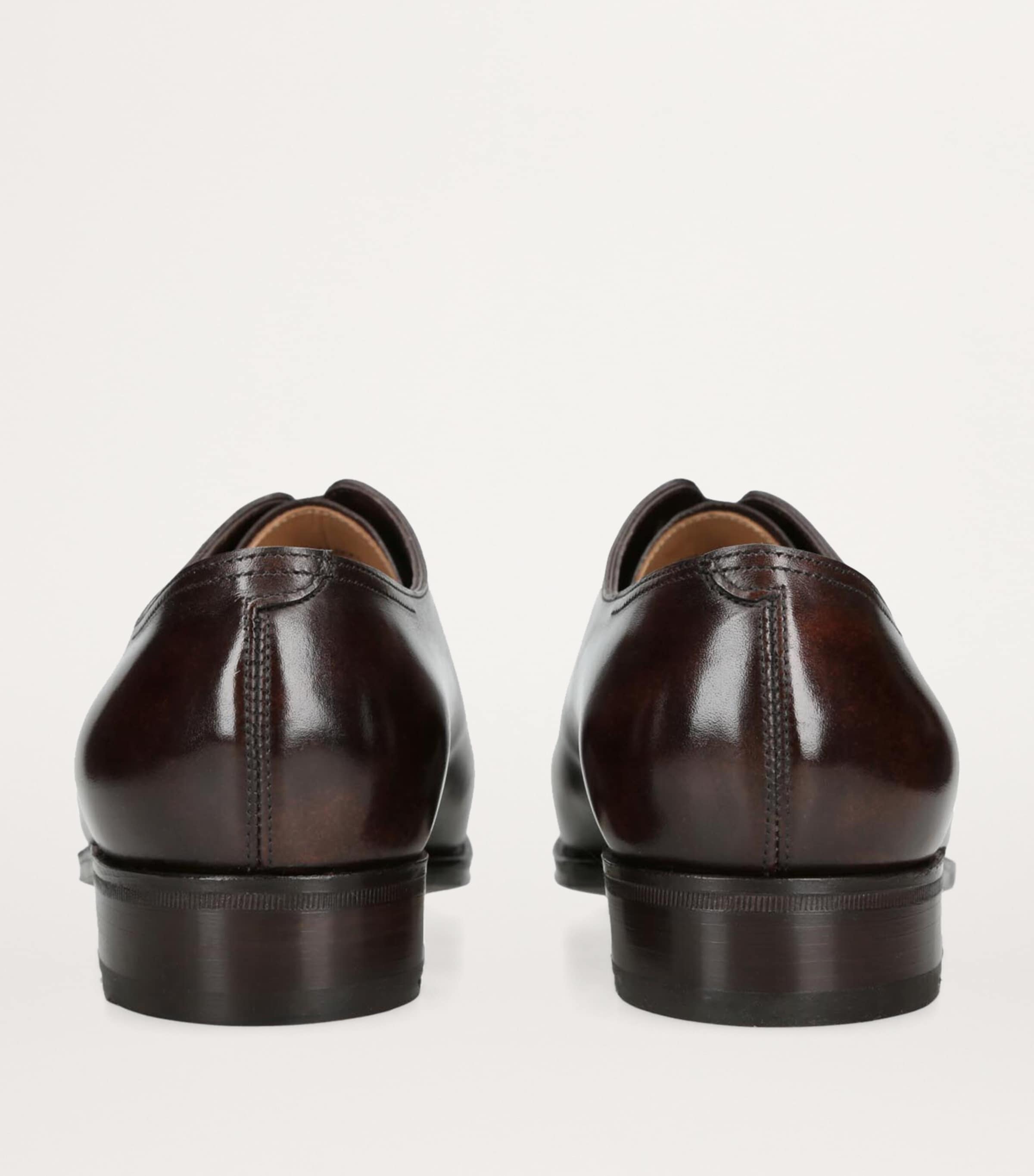 Leather Marldon Loafers DARK BROWN Image 2