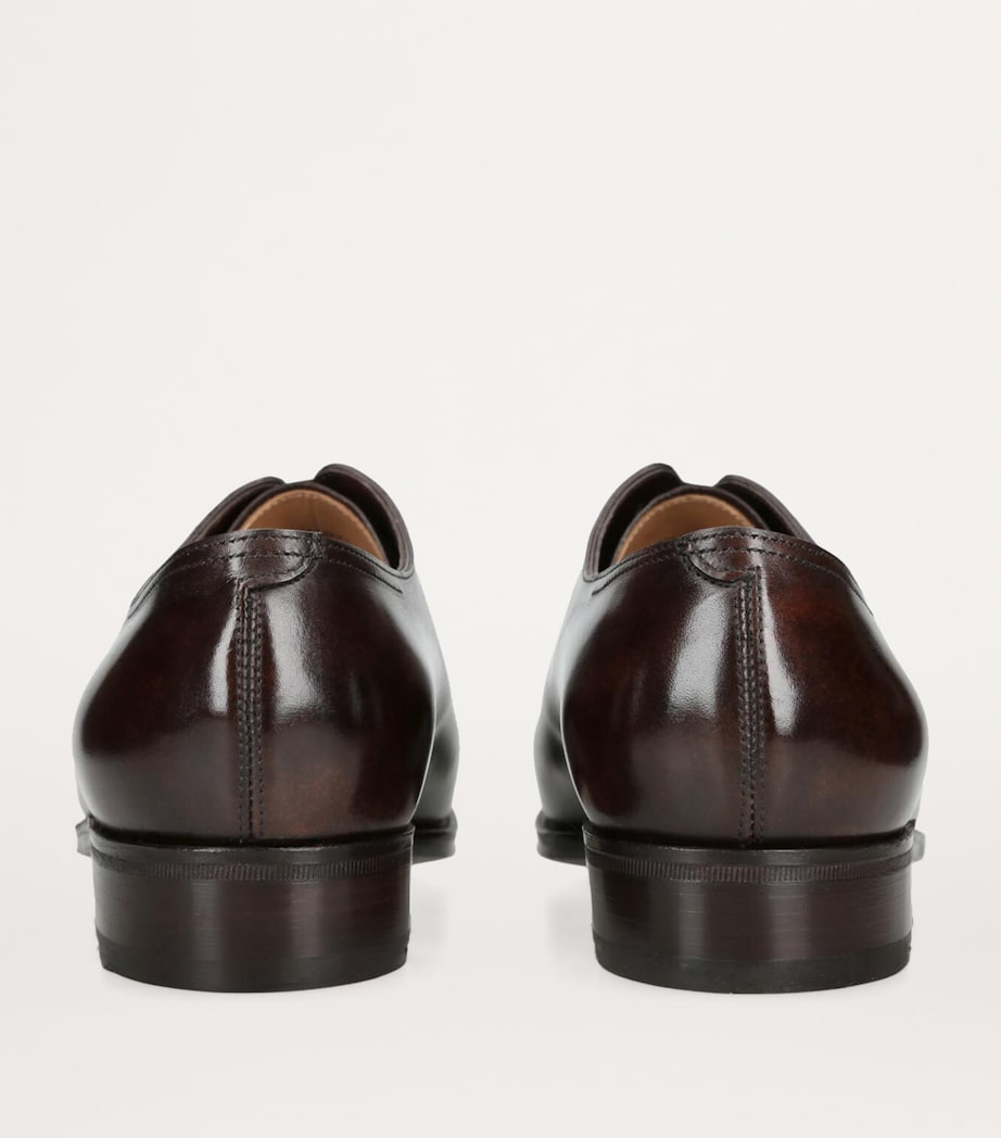 Leather Marldon Loafers DARK BROWN Image 2