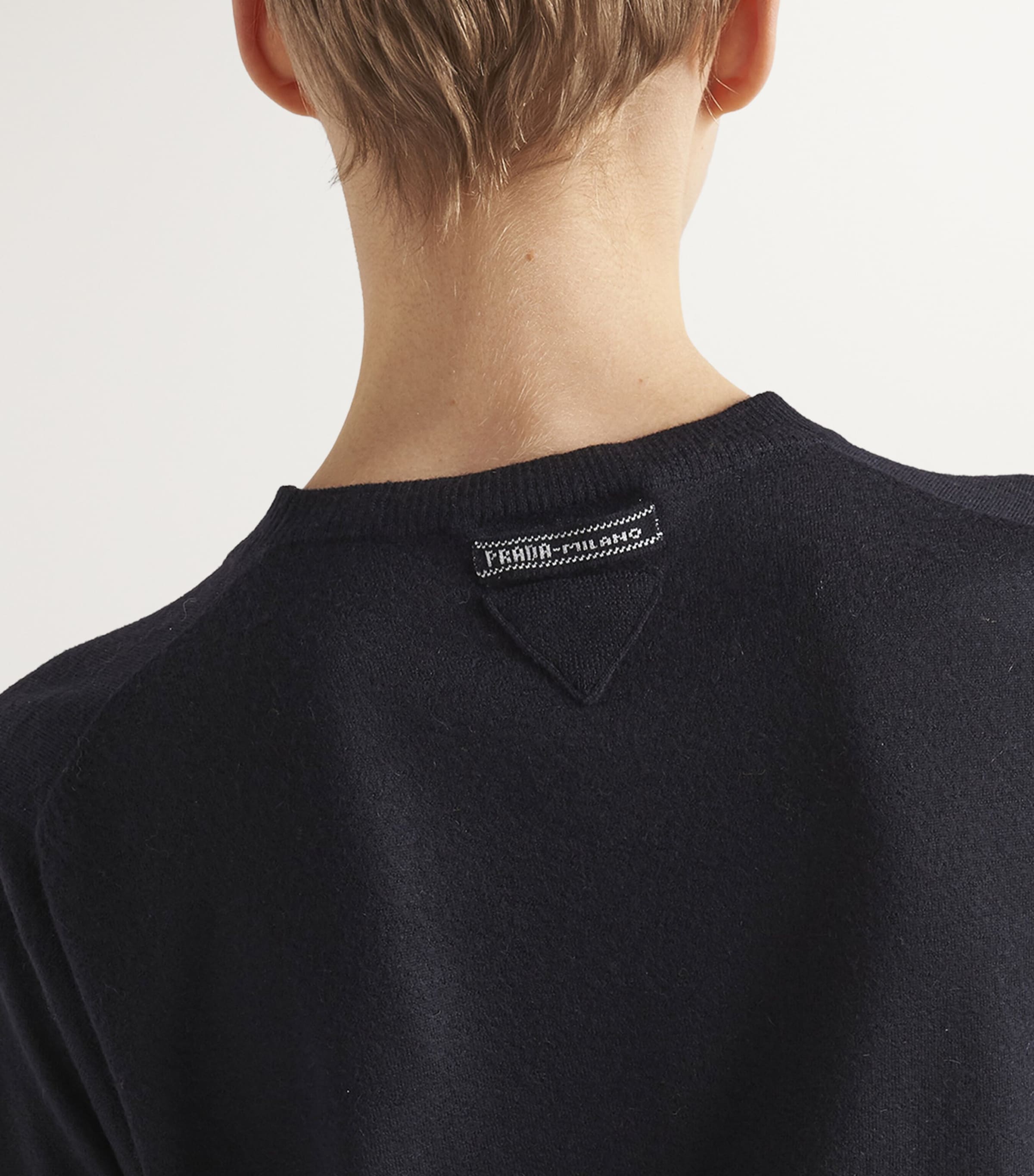 Cashmere Crew-Neck Sweater F0008 Image 5