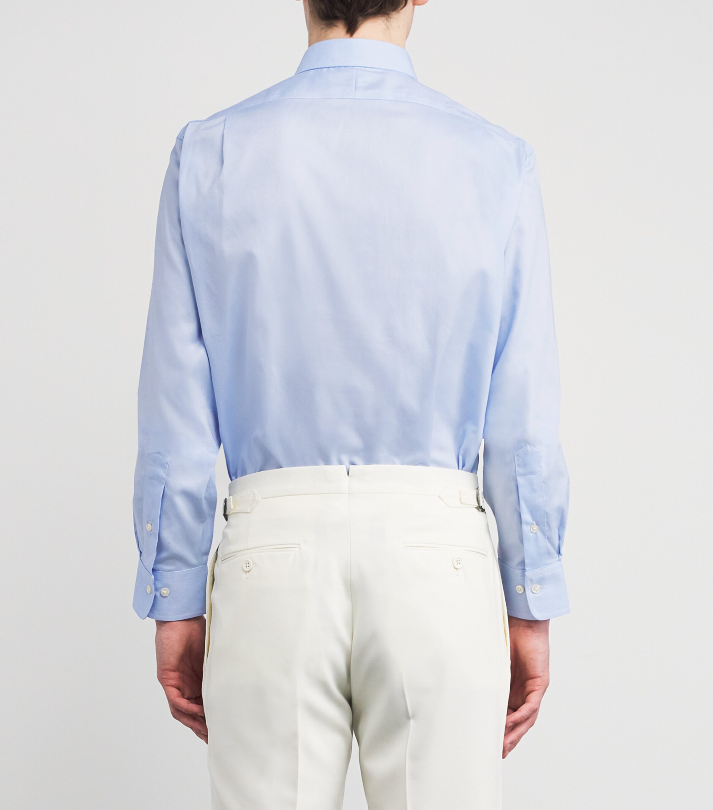 Polo Ralph Lauren Mens Cotton Oxford Shirt Blue Image 4