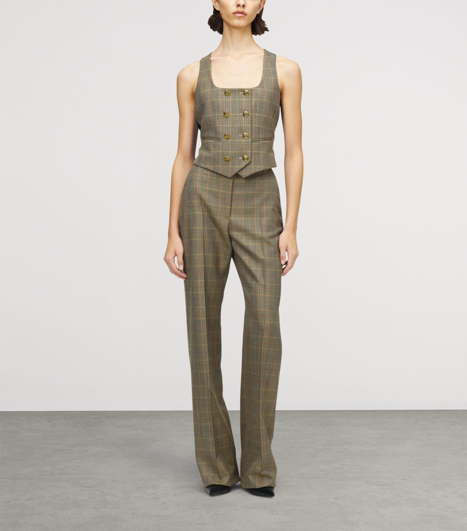 Wool Double-Breasted Waistcoat 9101 Image 2