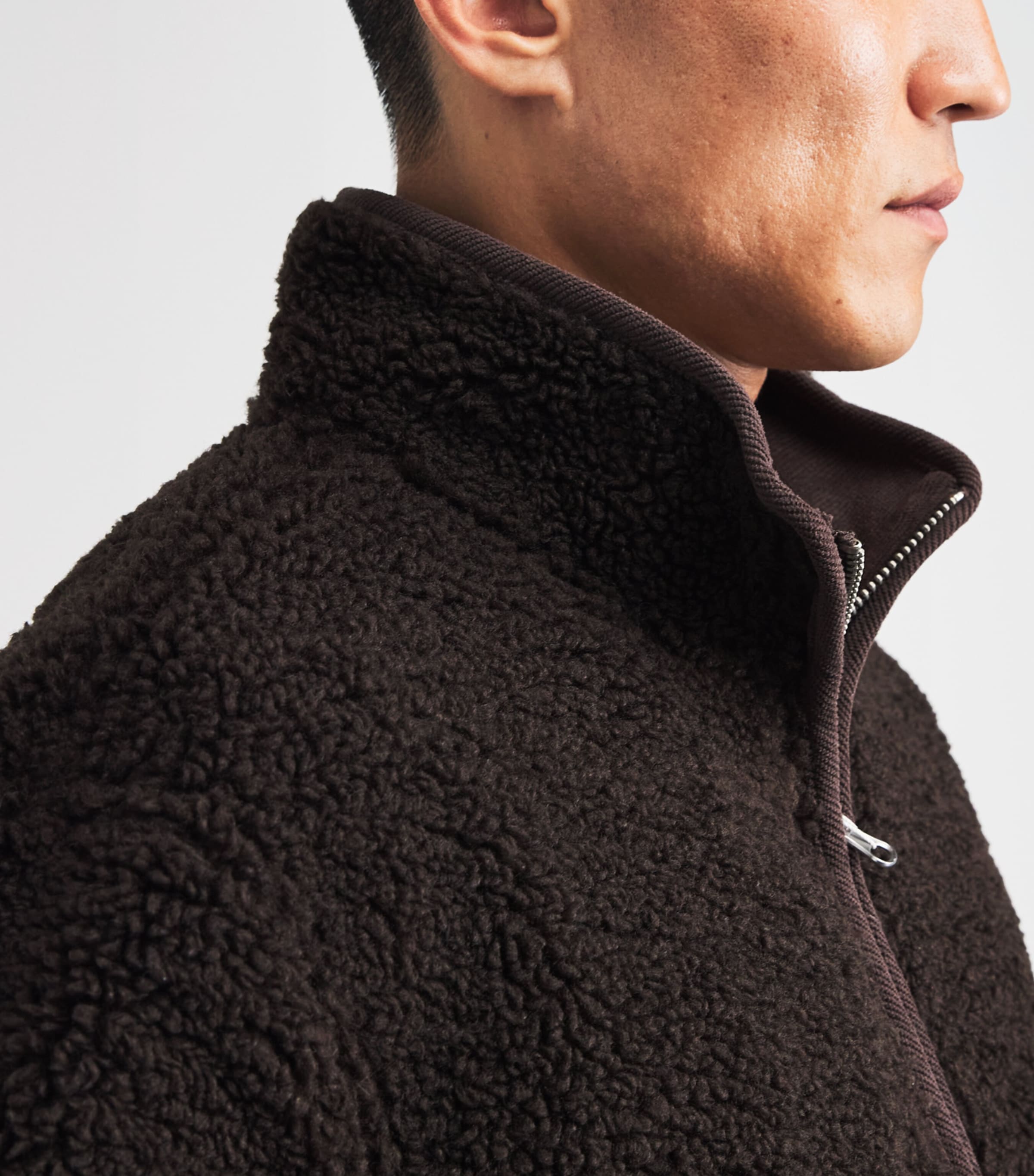 Wax London Mens Corduroy Reversible Killick Jacket Chocolate Brown Image 3