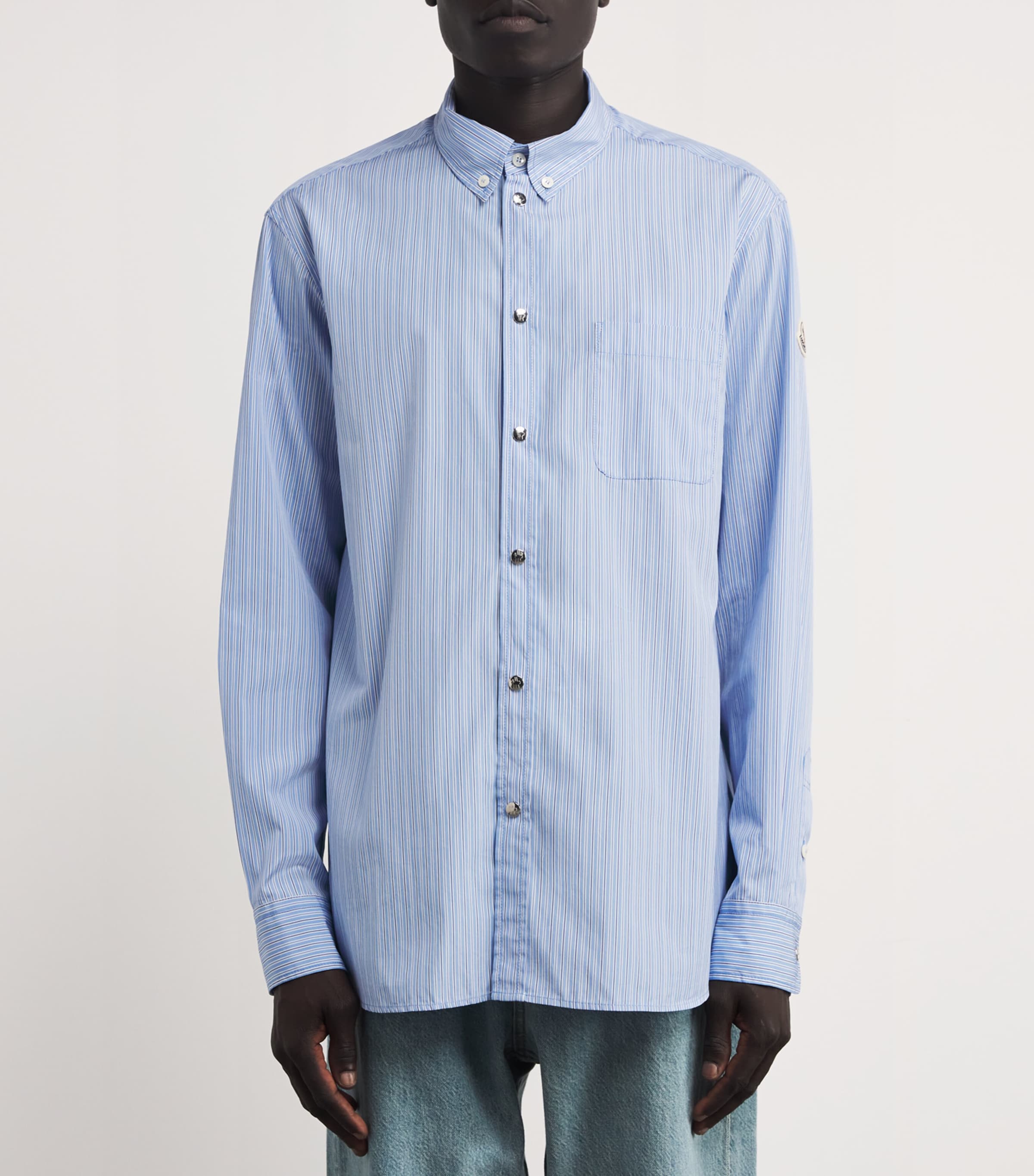 Cotton Stripe Shirt F70 Image 3