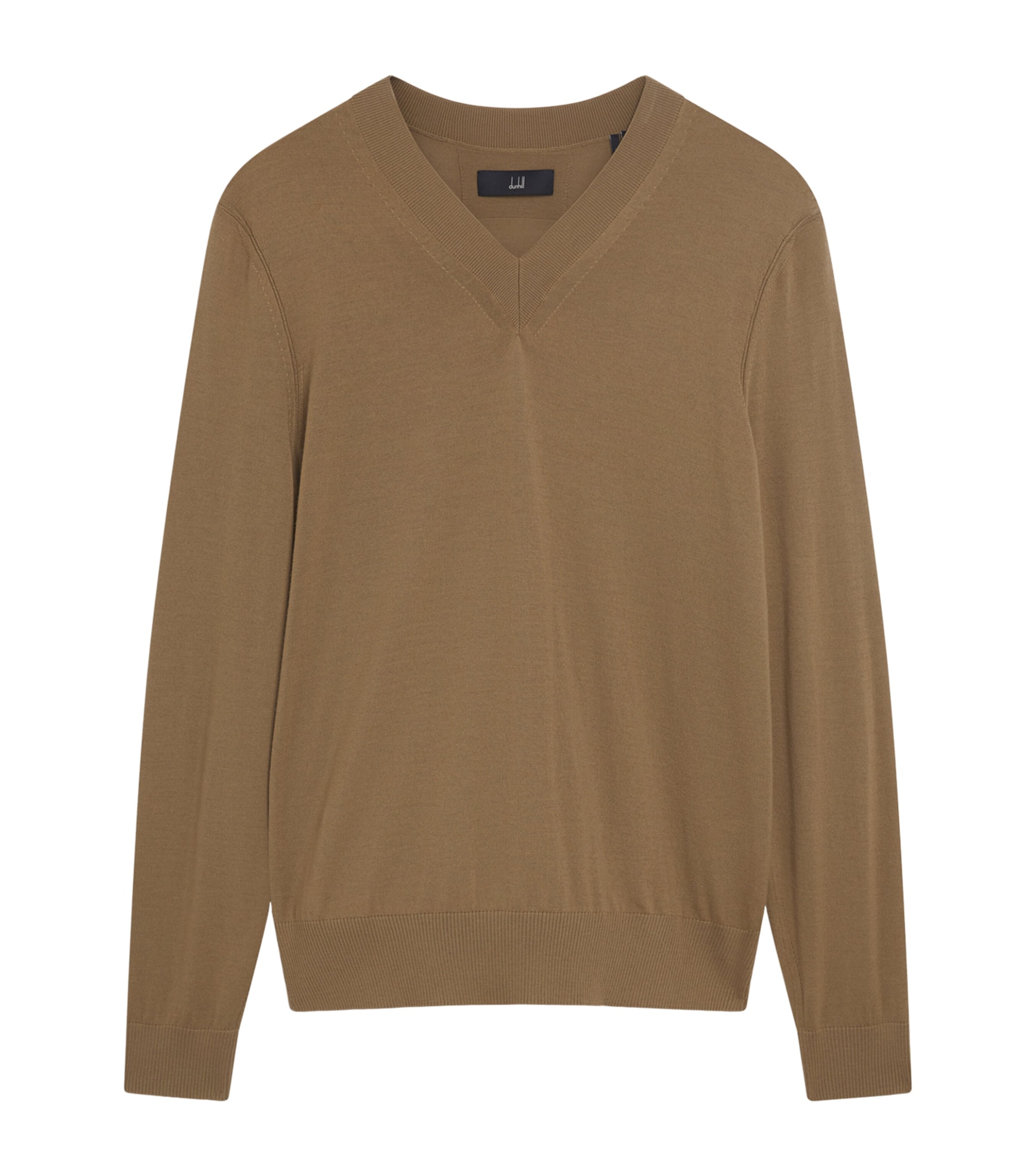 Merino V-Neck Sweater 280BEIGE Image 1
