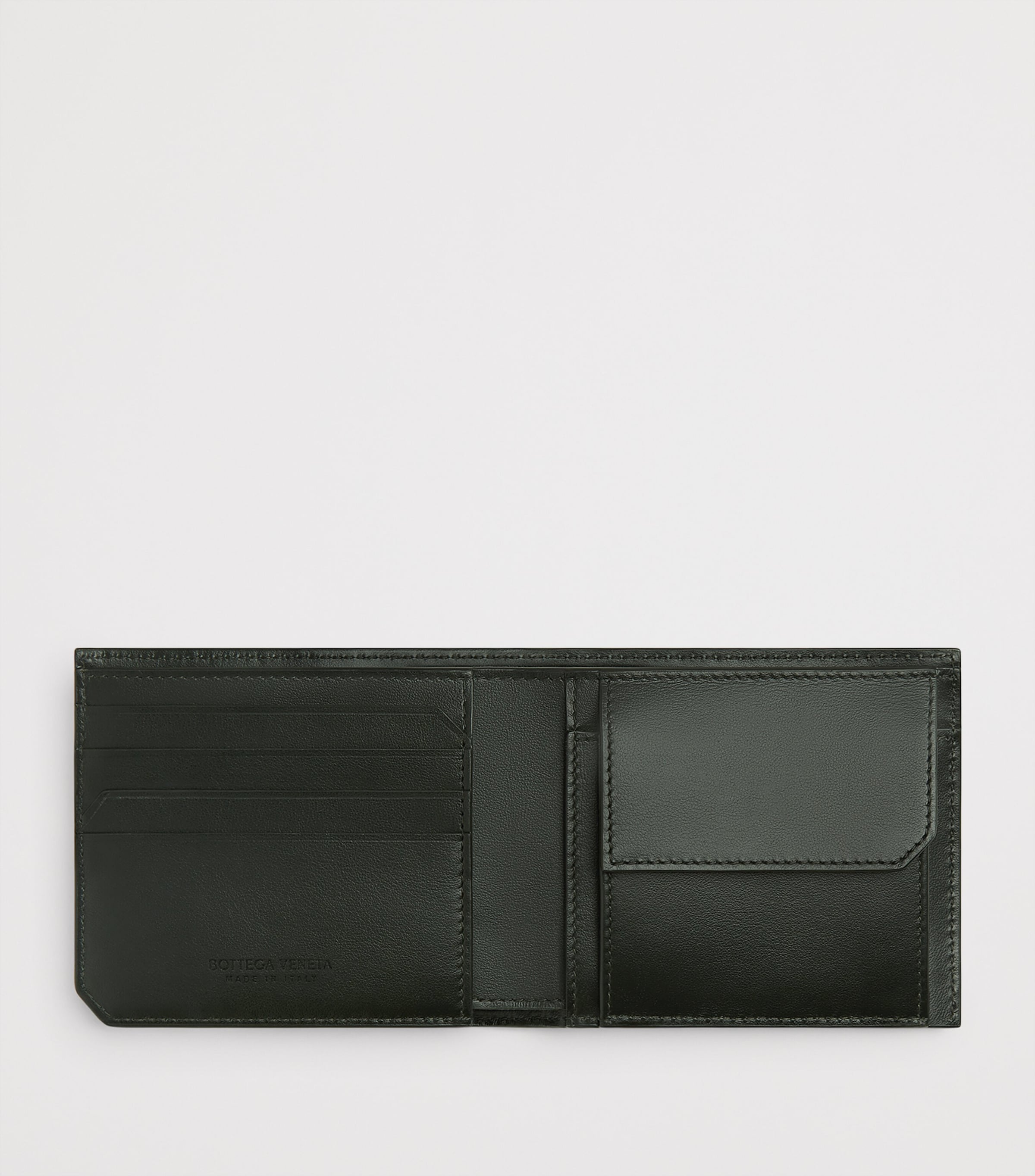Leather Intrecciato Piccolo Bifold Wallet 3009 Image 2