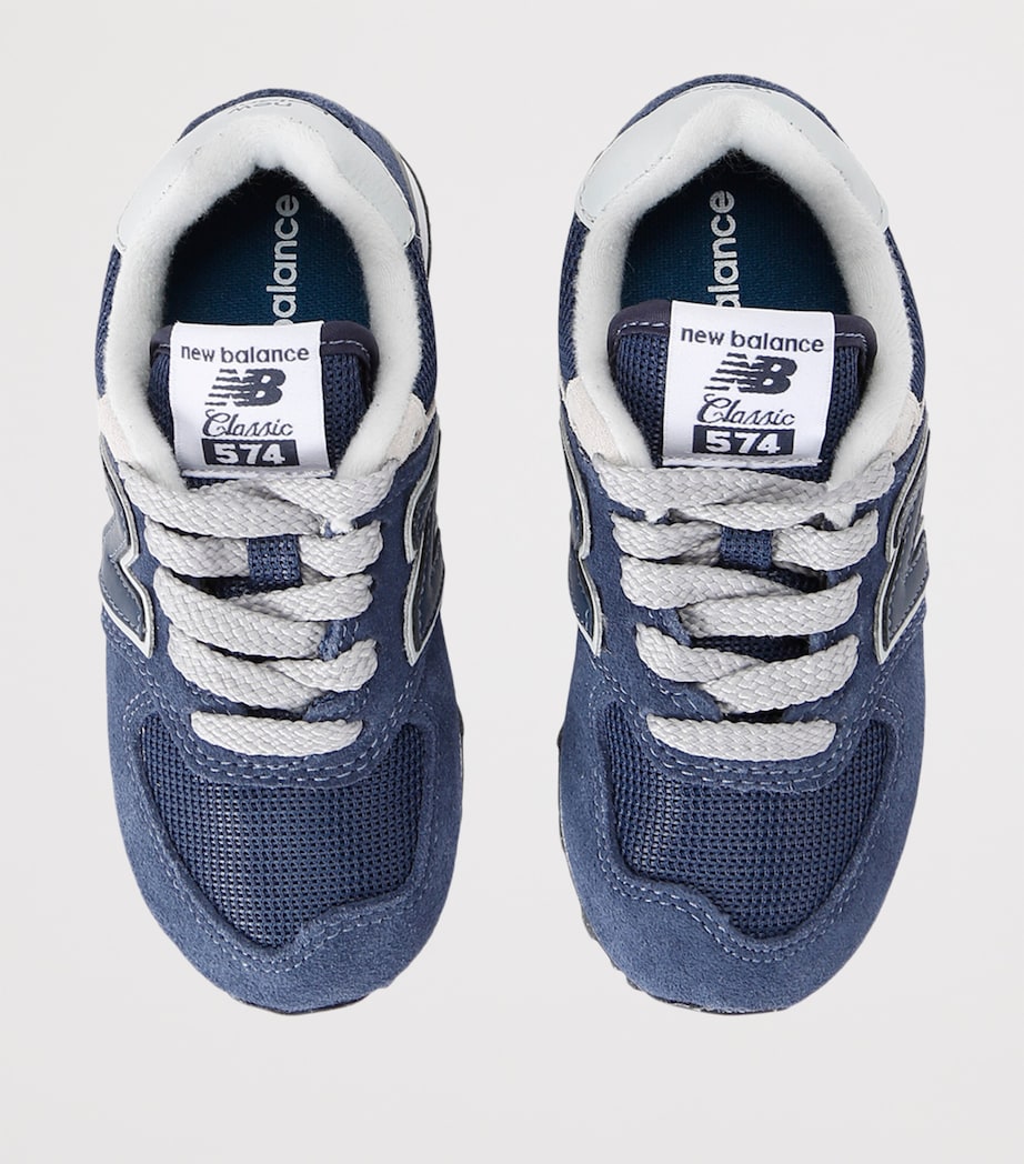574 Lace-Up Sneakers NAVY Image 4