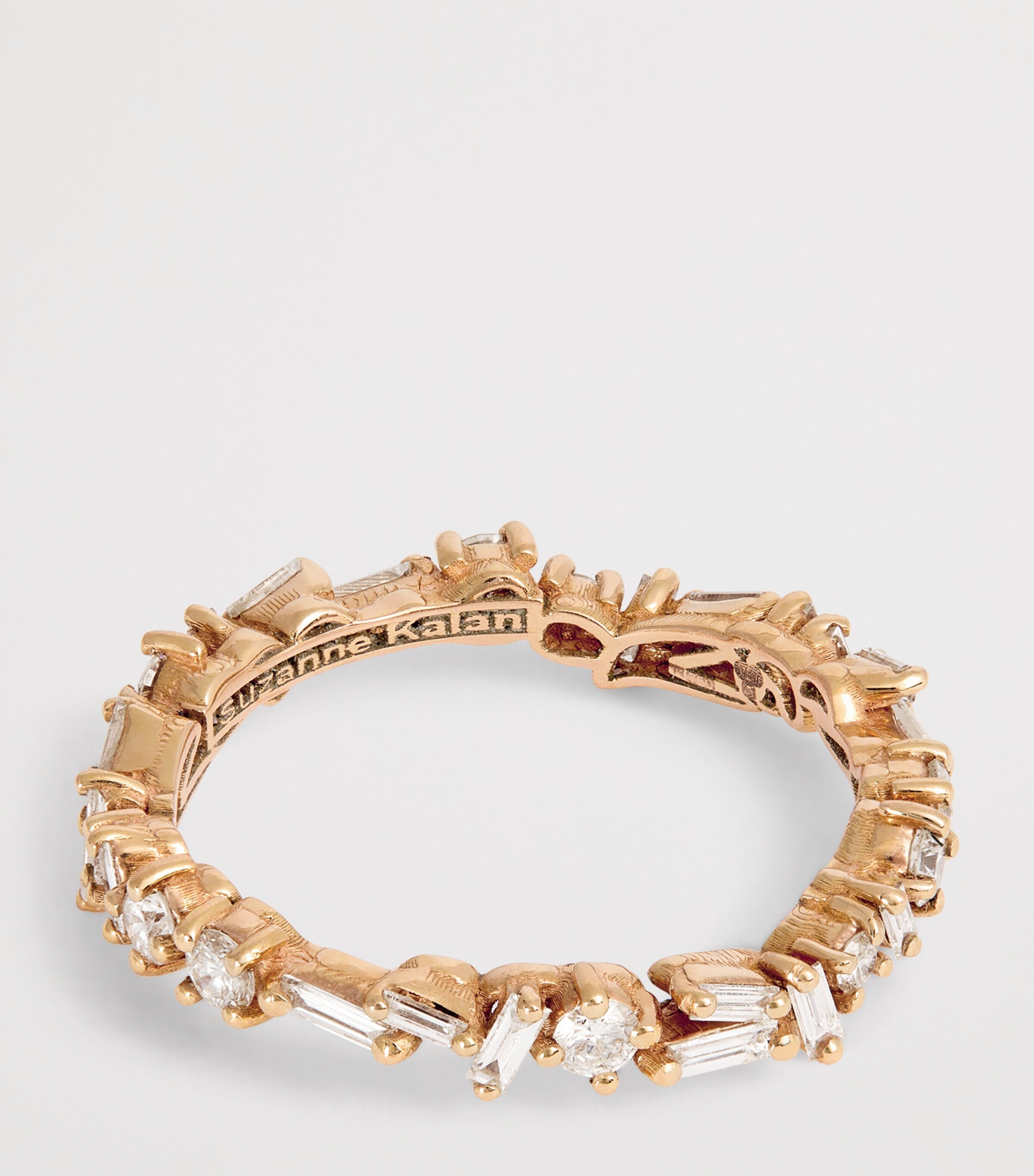 Rose Gold and Diamond Classic Eternity Ring 18K RG/WD Image 4