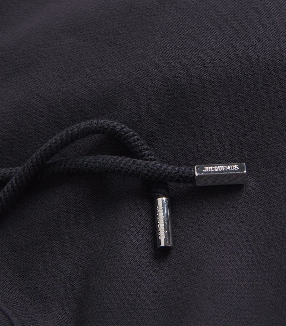 Cotton Logo Hoodie 3GH-VARSITY PAT NAVY Image 5