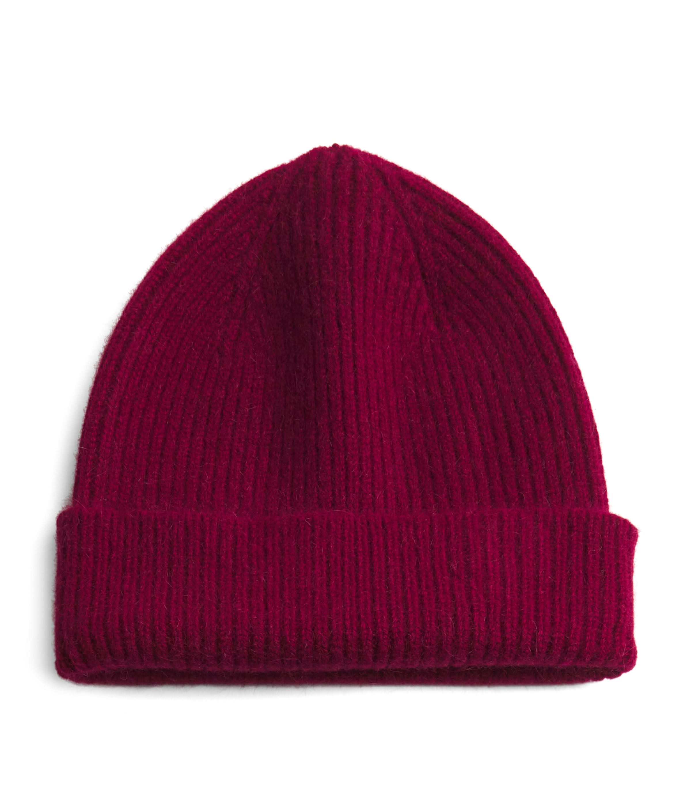 Le Bonnet Lambswool-caregora Classic Beanie In Burgundy