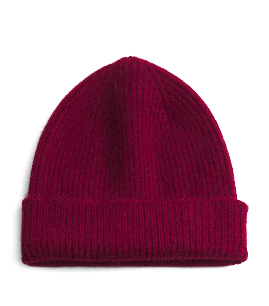 Lambswool-Caregora Classic Beanie WINE Image 1
