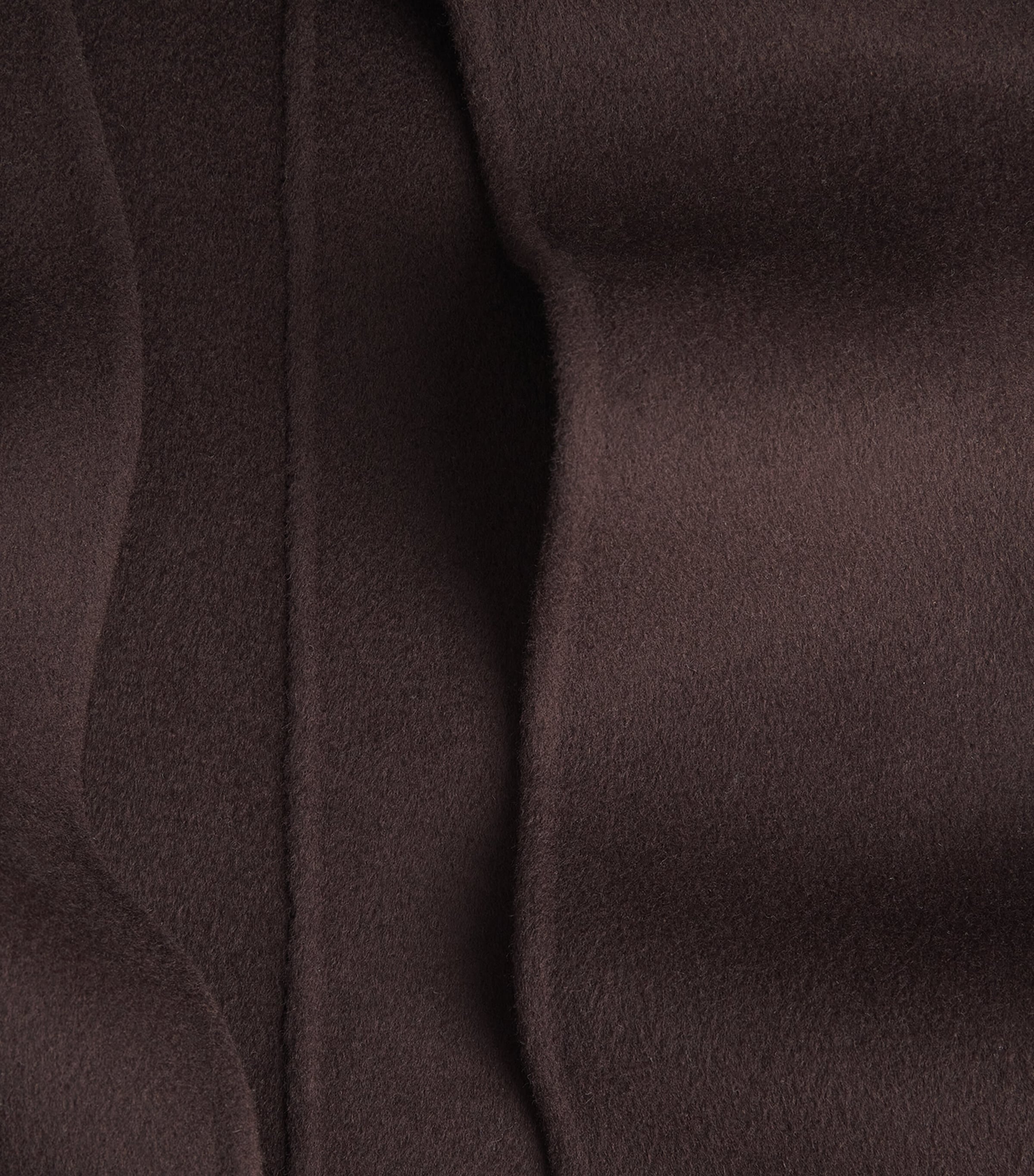 Wool-Cashmere Hunter Coat  DEEP BROWN Image 5