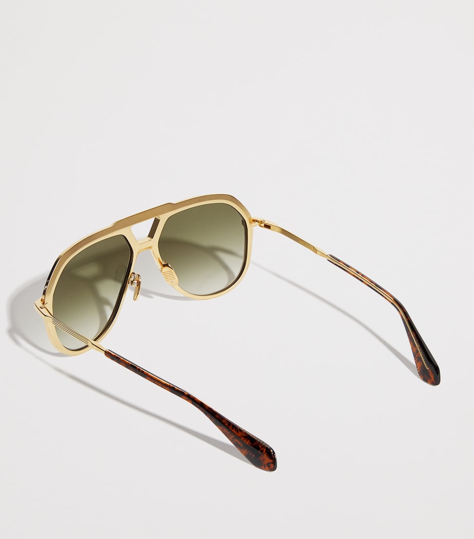 Titanium Aviator Lockheed Sunglasses 18F-GENEVA Image 3