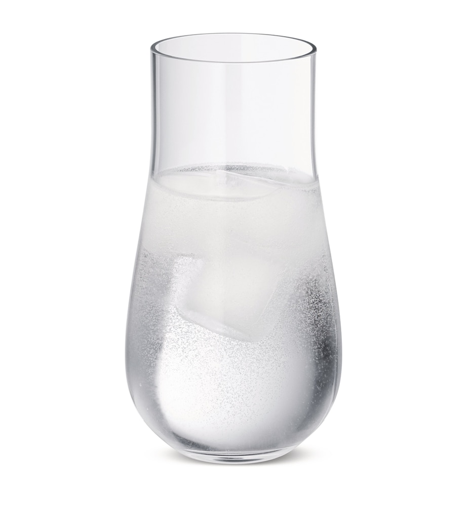 Set of 6 Sky Tall Crystal Tumblers (450ml) CLEAR Image 2