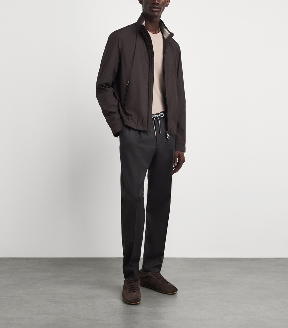 Herno Mens Wool T-Shirt Chantilly Image 2