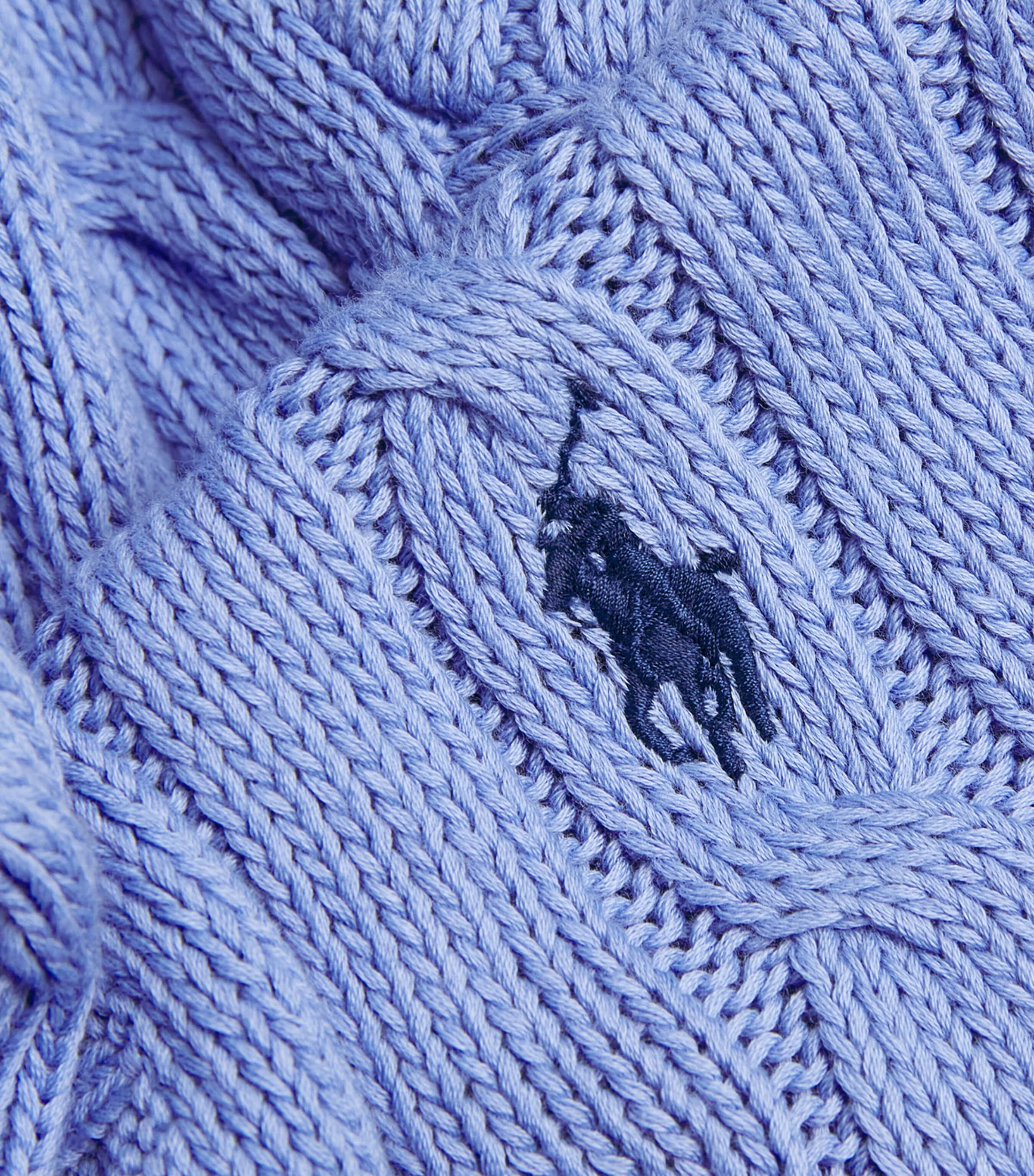 Pima Cotton V-Neck Julianna Sweater NEW LITCHFIELD BLUE Image 5