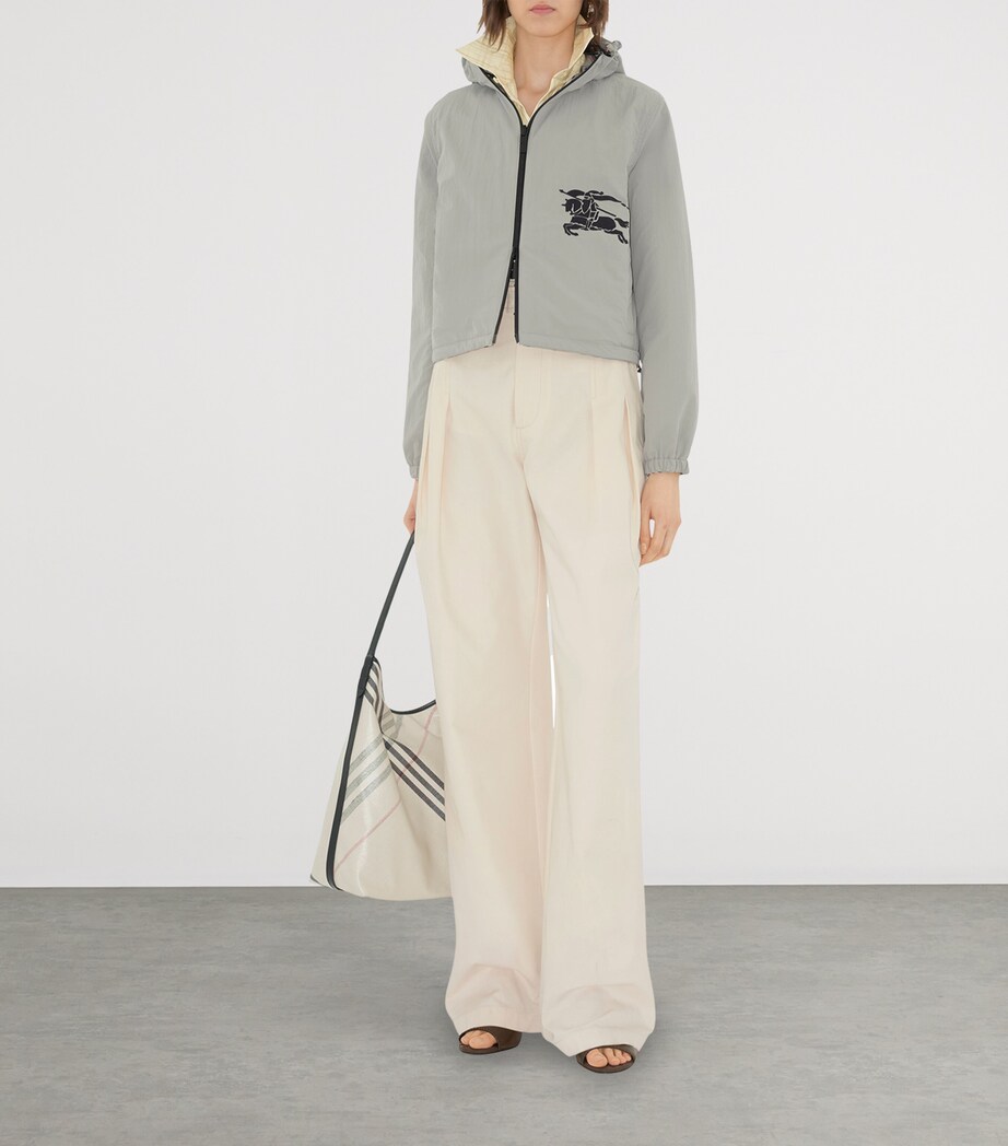 Technical Reversible Hooded Jacket SEAFOAM GREEN Image 6