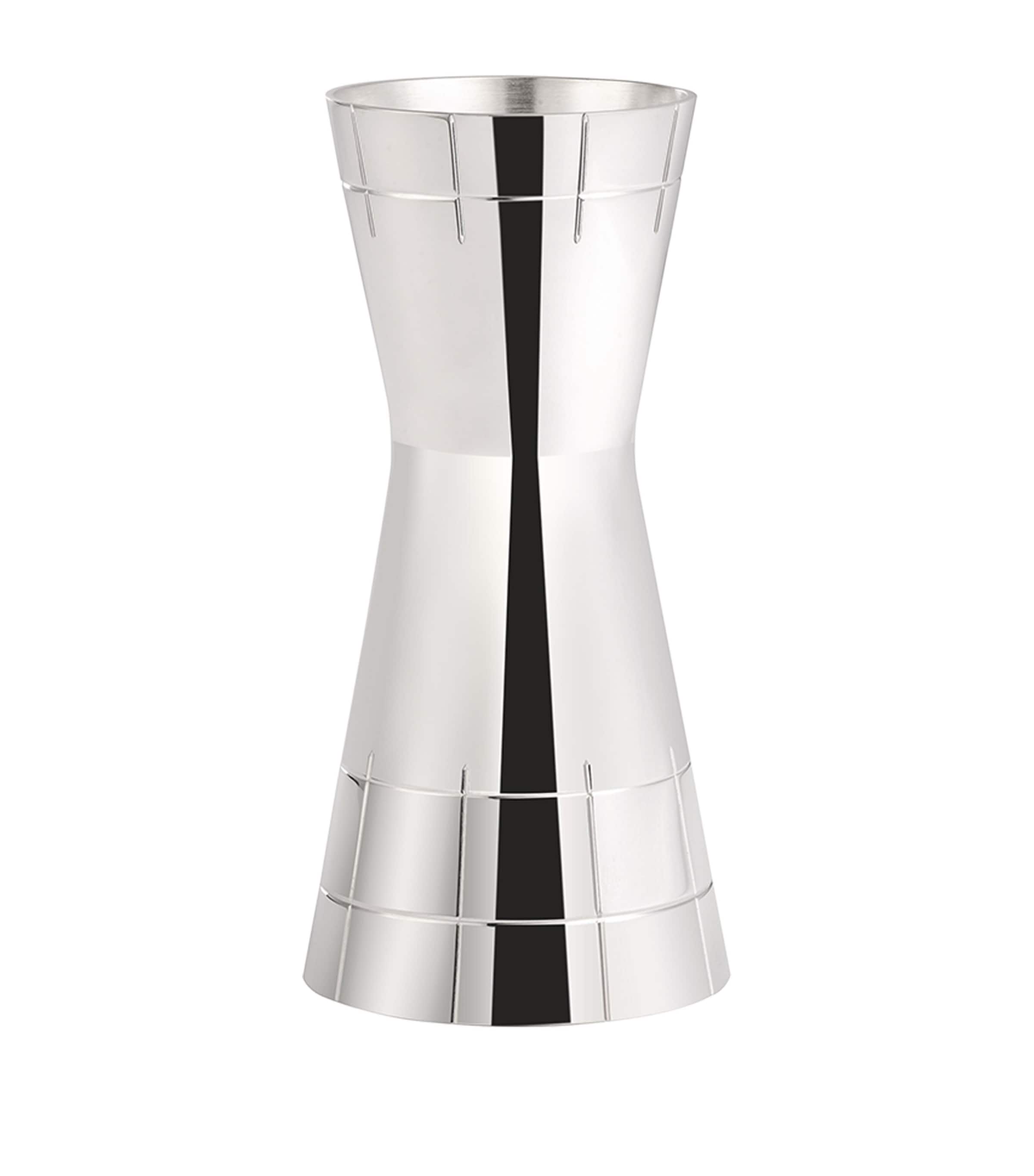 Christofle Graphik Silver-plated Jigger In Silver