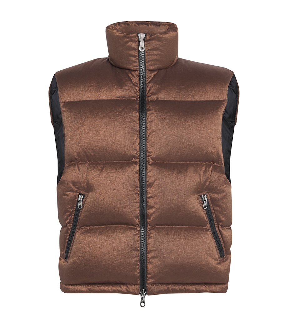 Down-Filled Gilet COFFEE 350 Image 1