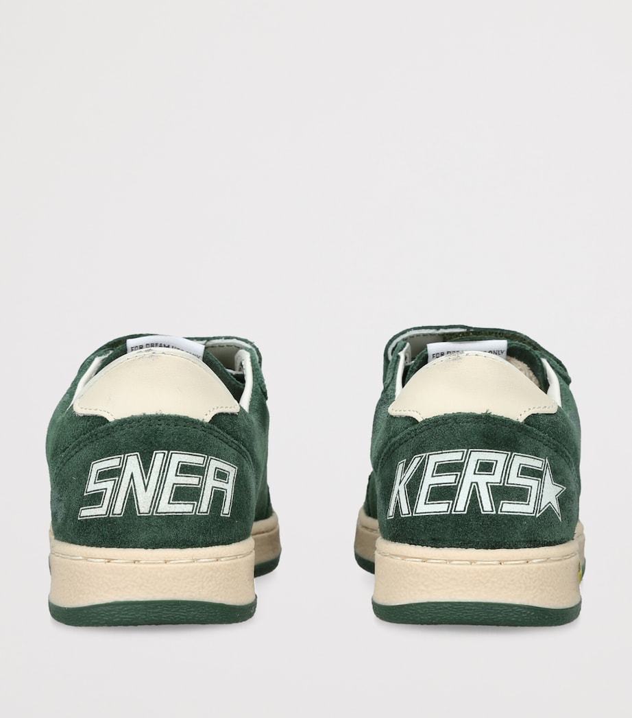 Golden Goose Suede Ball Star Sneakers Dark Green Image 4
