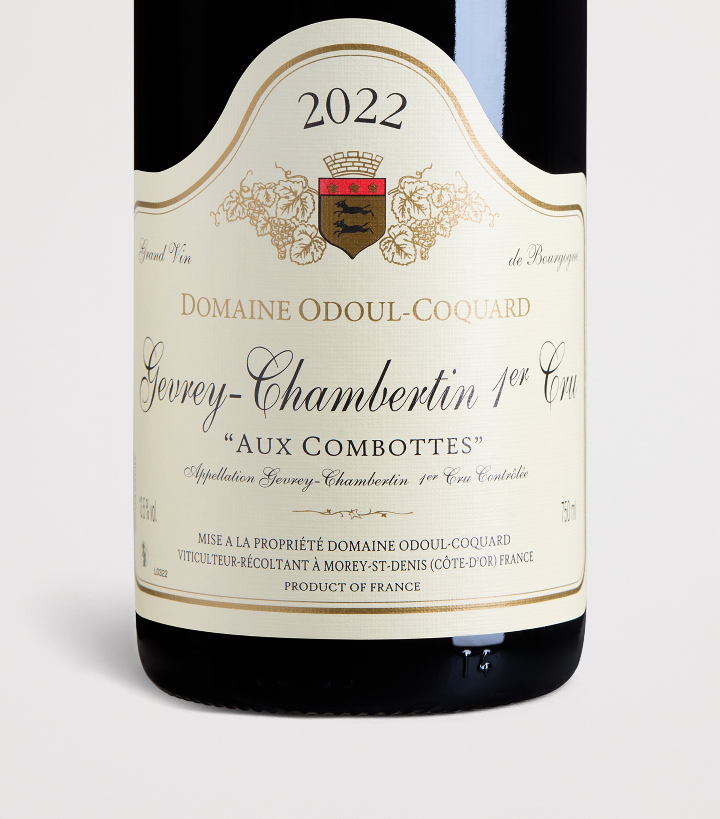 Odoul Coquard Gevrey-Chambertin 1er Cru Aux Combottes 2022 (75cl) - Burgundy, France Image 2