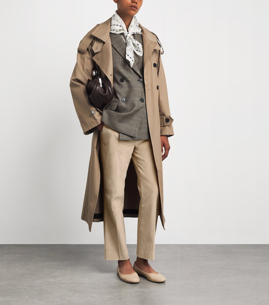 Stretch Corduroy Trousers BEIGE Image 2