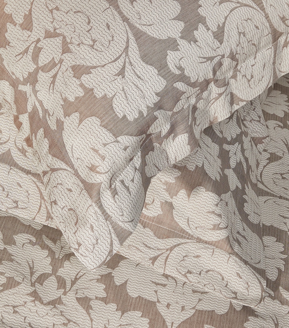 Versailles Super King Duvet Cover Set (260cm x 220cm) NATURAL Image 4