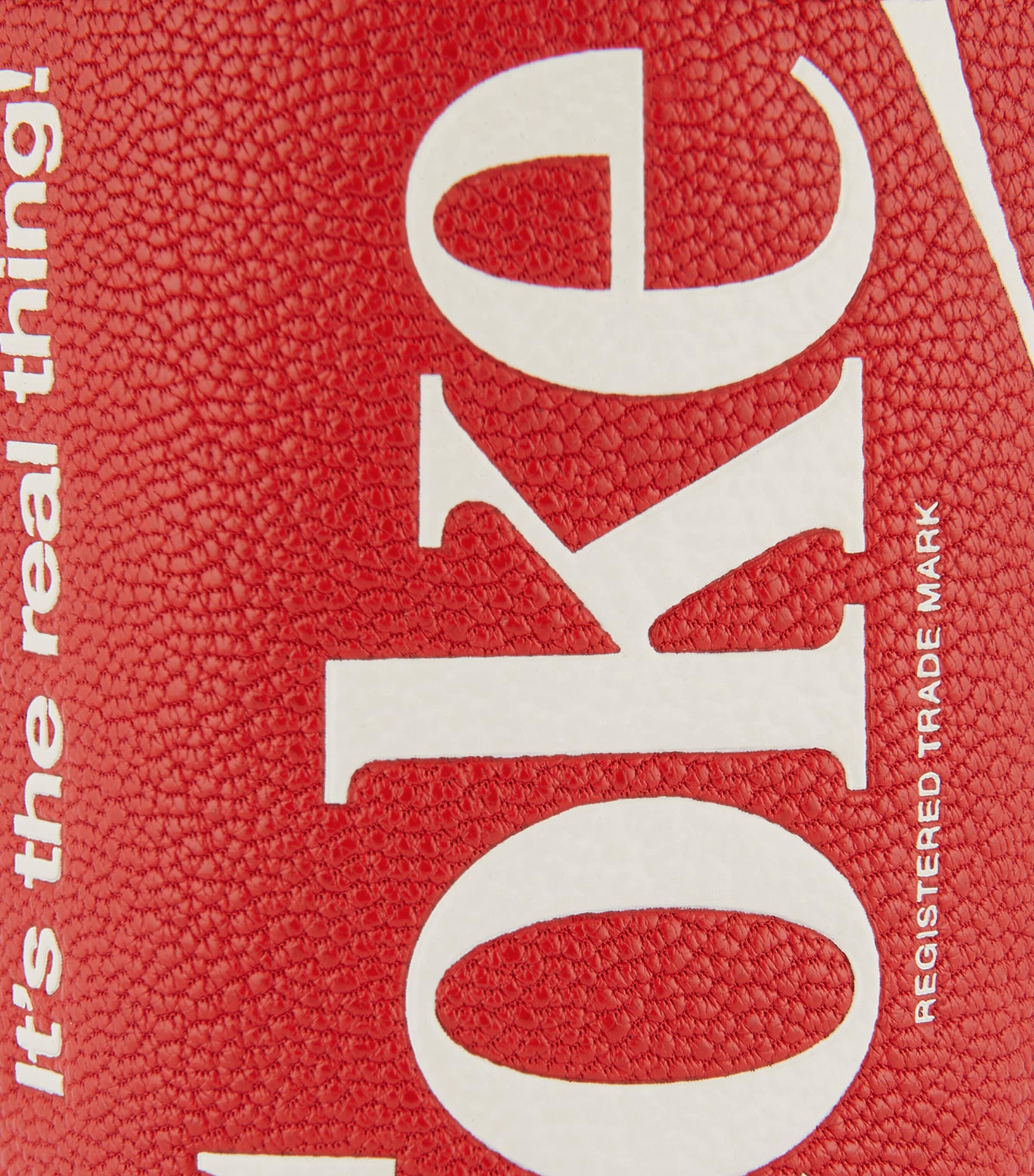 x Coca-Cola Leather Coin Purse BRIGHT RED Image 4