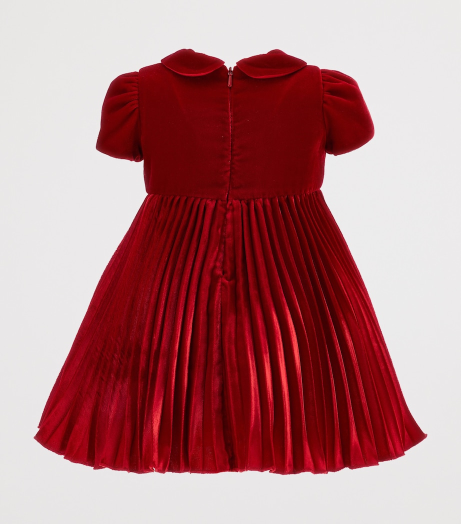 Velvet Rose Dress (3-36 Months) RUBINO Image 3