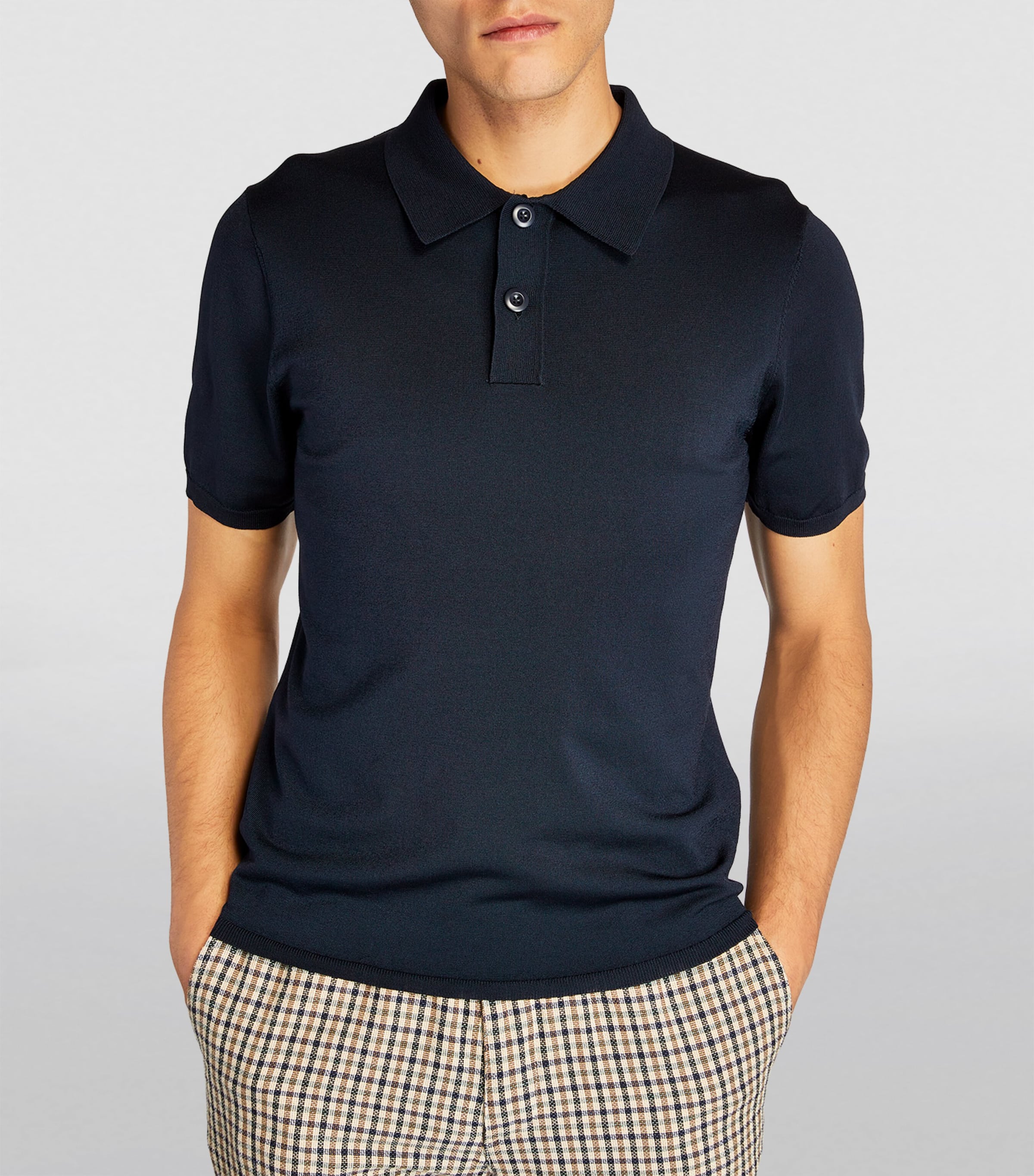 Polo Shirt NAVY BLUE Image 3