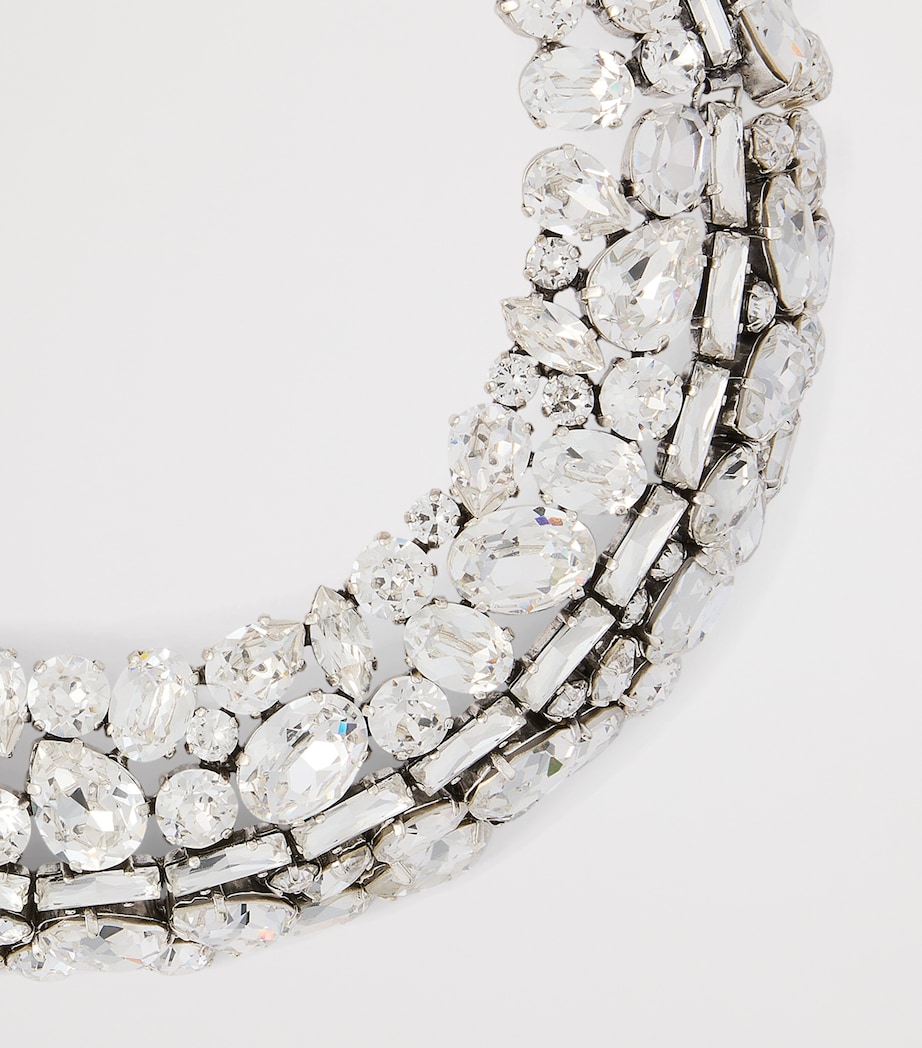 Crystal Choker SILVERY Image 4
