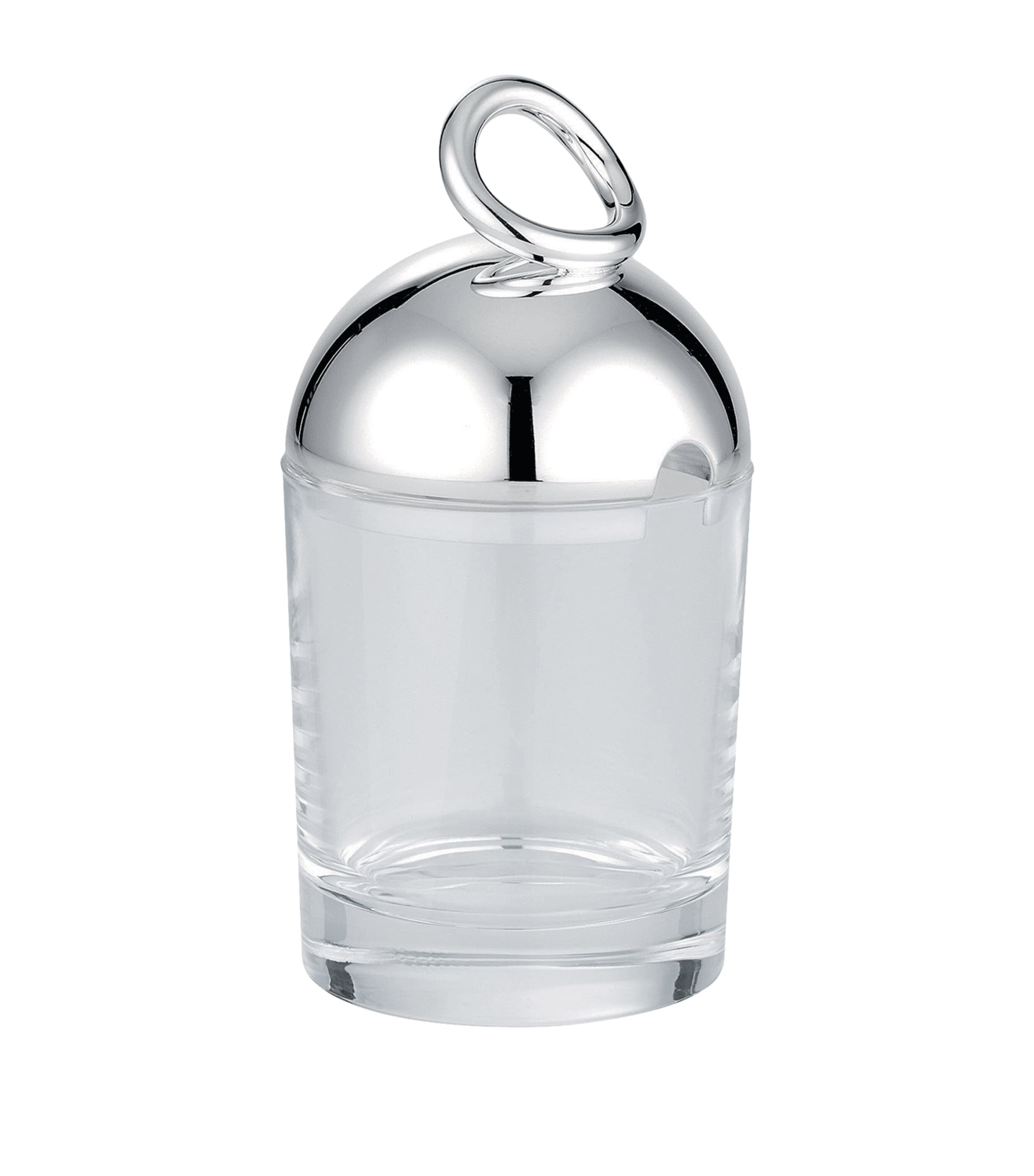 Christofle Silver-Plated Vertigo Condiment Pot (14cm) | Kitchenware | Utensils | Salt & Pepper Mills | Designers | Christofle