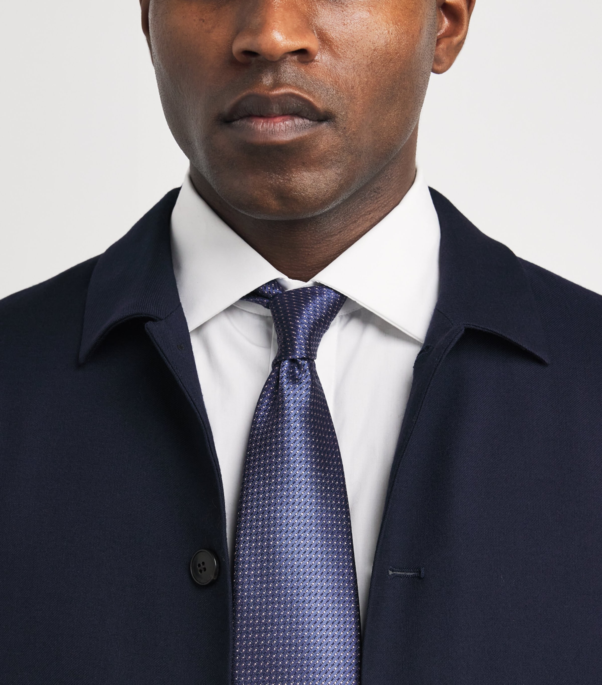 Silk Geometric-Jacquard Tie 4859 Image 2