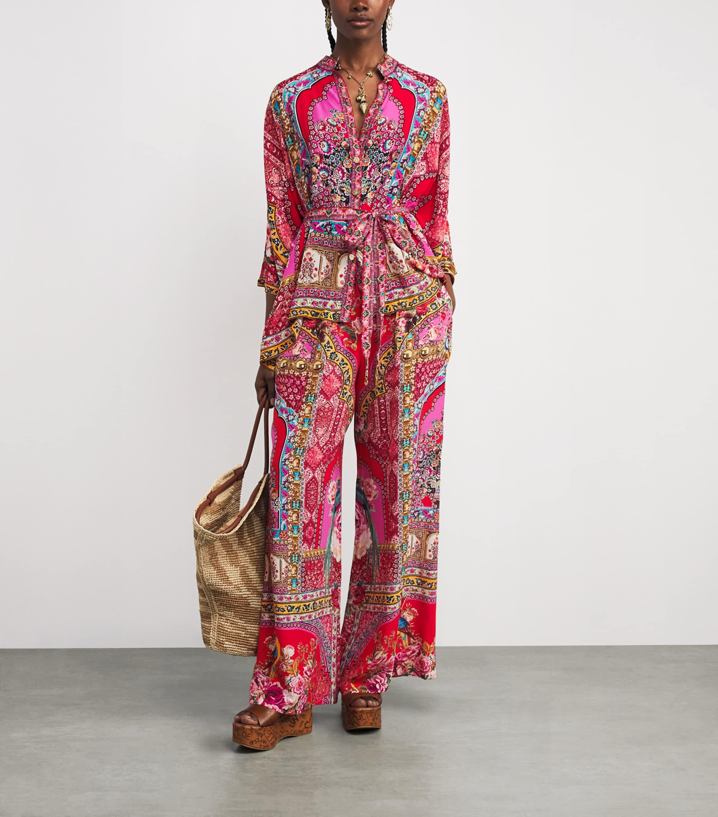 Silk Lounge Trousers HEIRLOOM EMPIRE HRMP Image 2