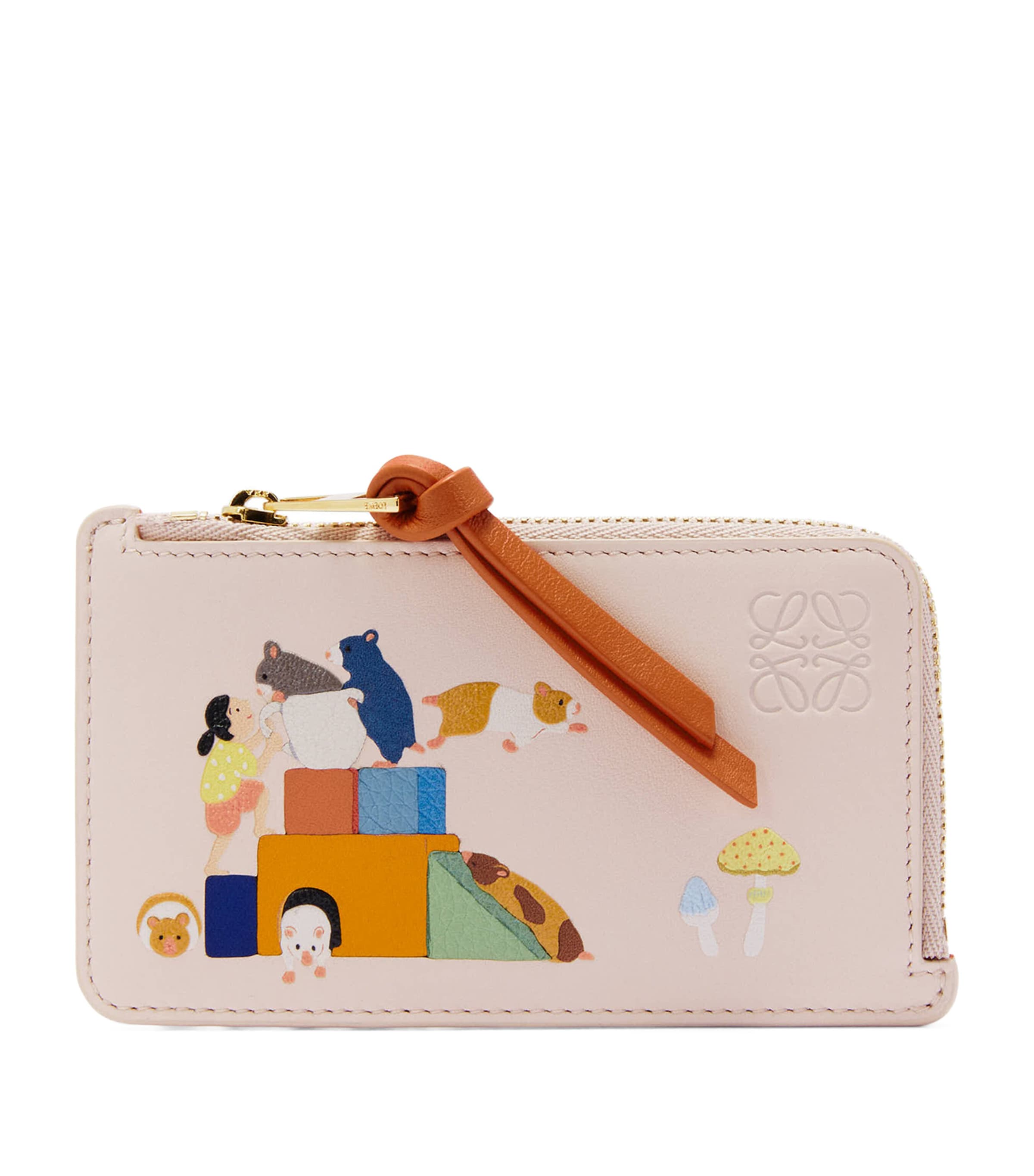 LOEWE x Suna Fujita Leather Hamster Card Holder | Harrods US LOEWE x Suna Fujita Leather Hamster Card Holder | Harrods US
