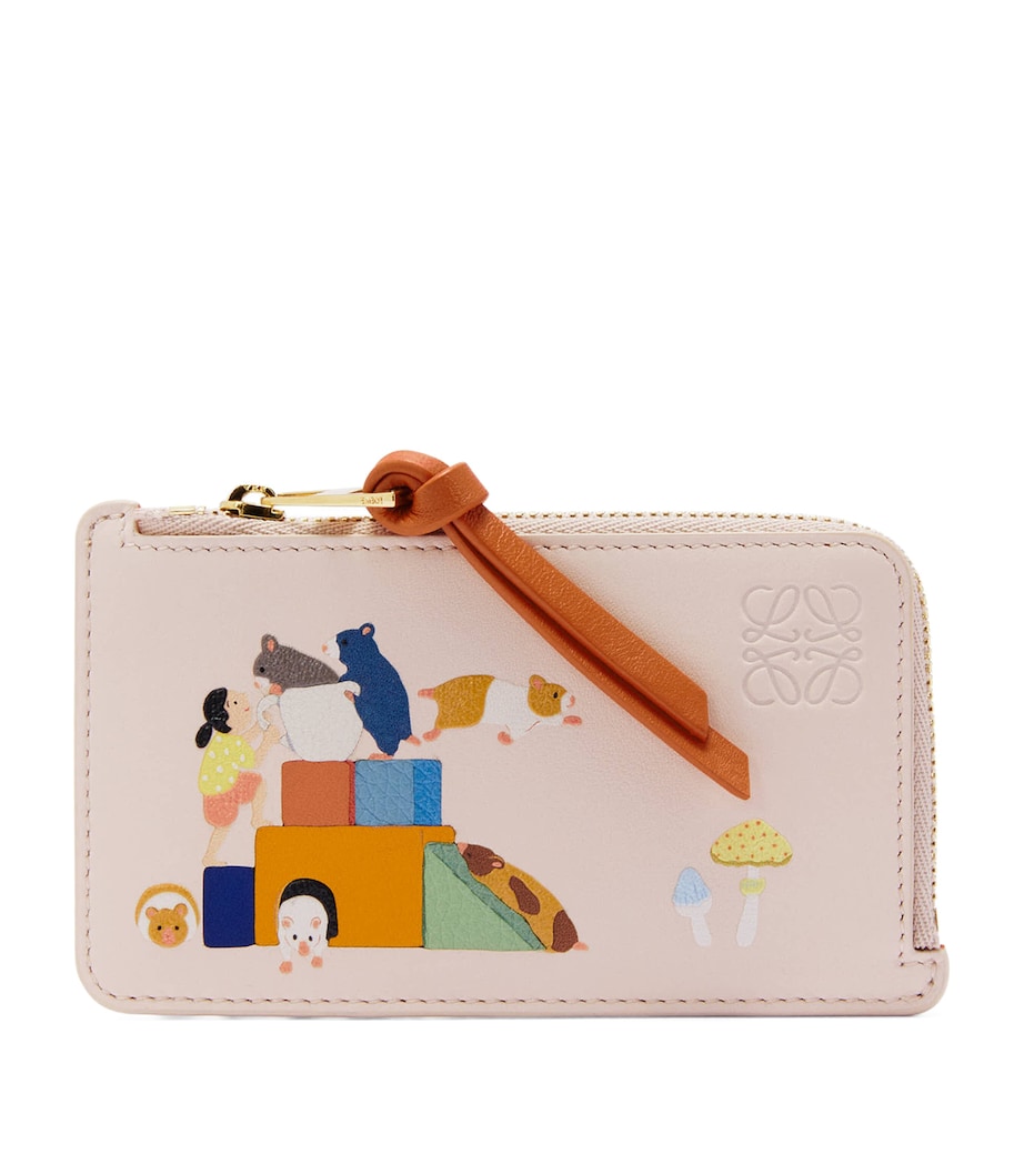 x Suna Fujita Leather Hamster Card Holder TALC Image 1