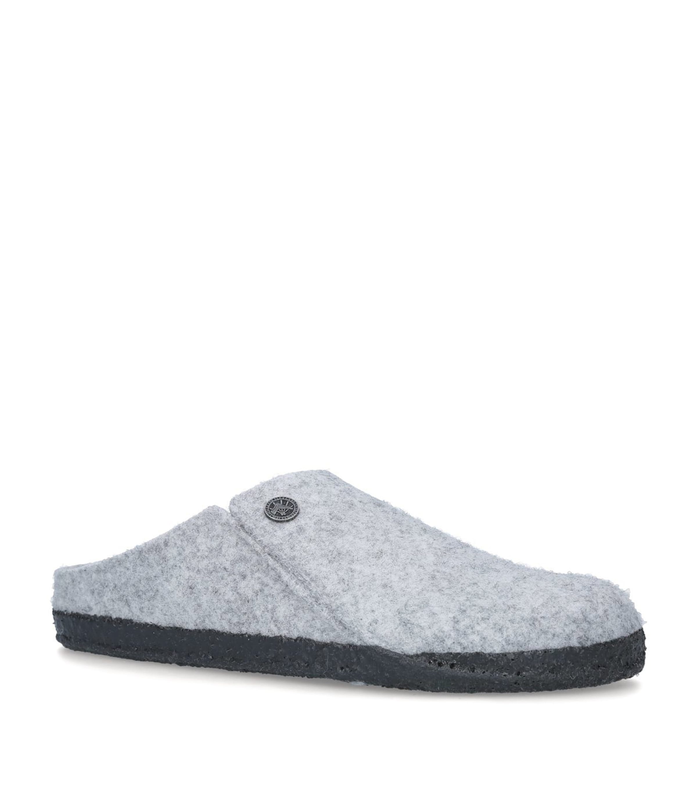 Birkenstock Zermatt Rivet Slippers In Grey