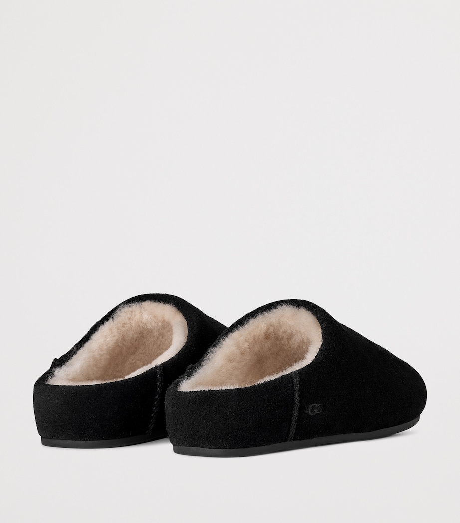 Suede Elea Slippers BLACK Image 4
