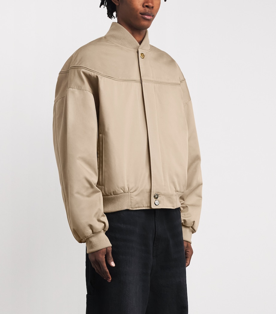 Gas Station Bomber Jacket TRAVERTINE Image 3