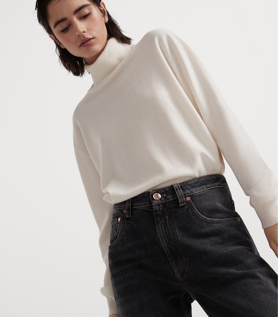 Cashmere Turtleneck Sweater C159 Image 5