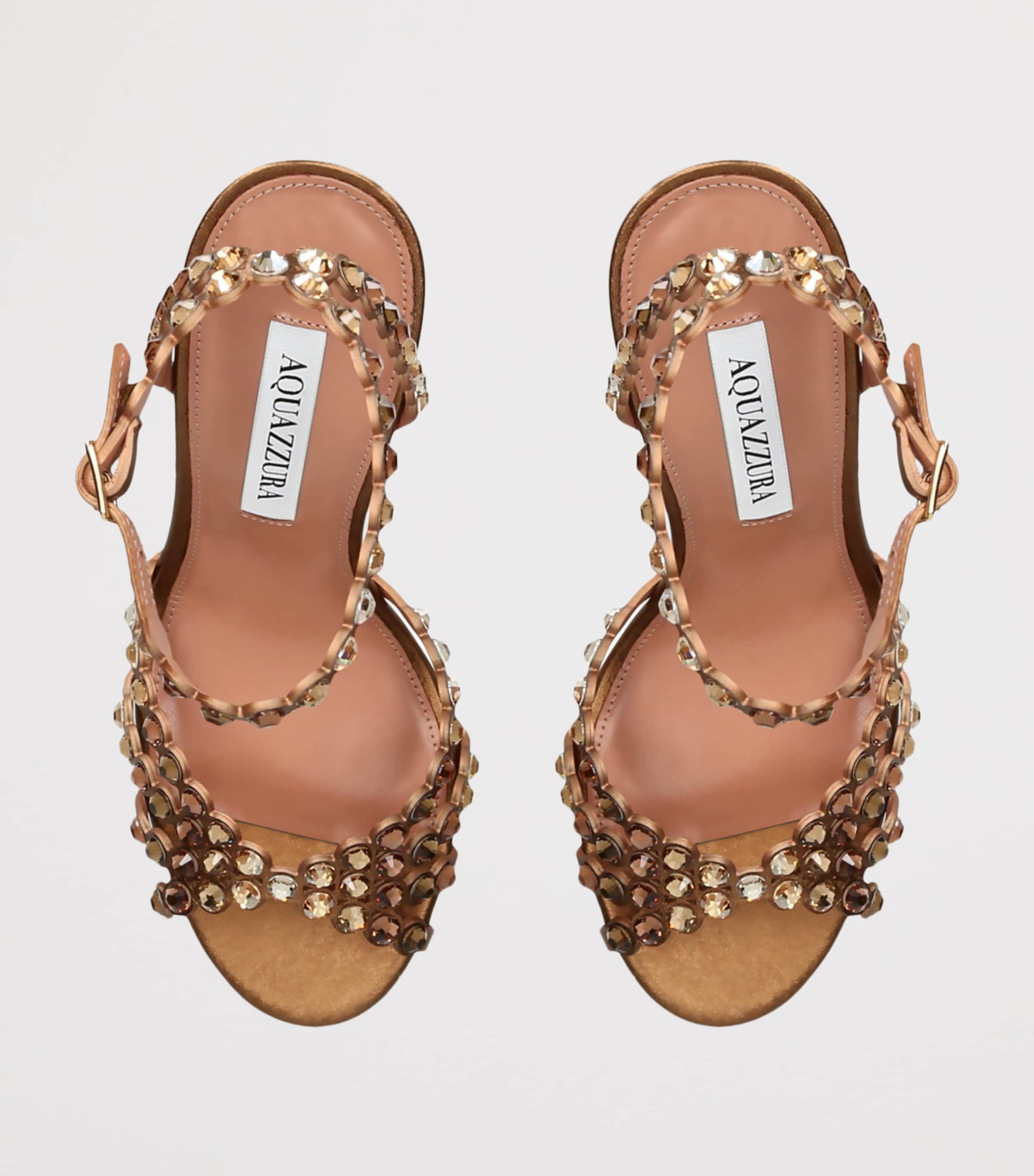 Leather Tequilla Sandals 105 RUST Image 4