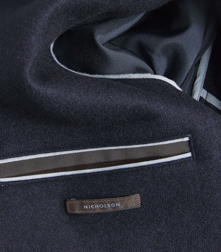 Cashmere-Silk Lightweight Jacket 43000 NAVY BLUE Image 5